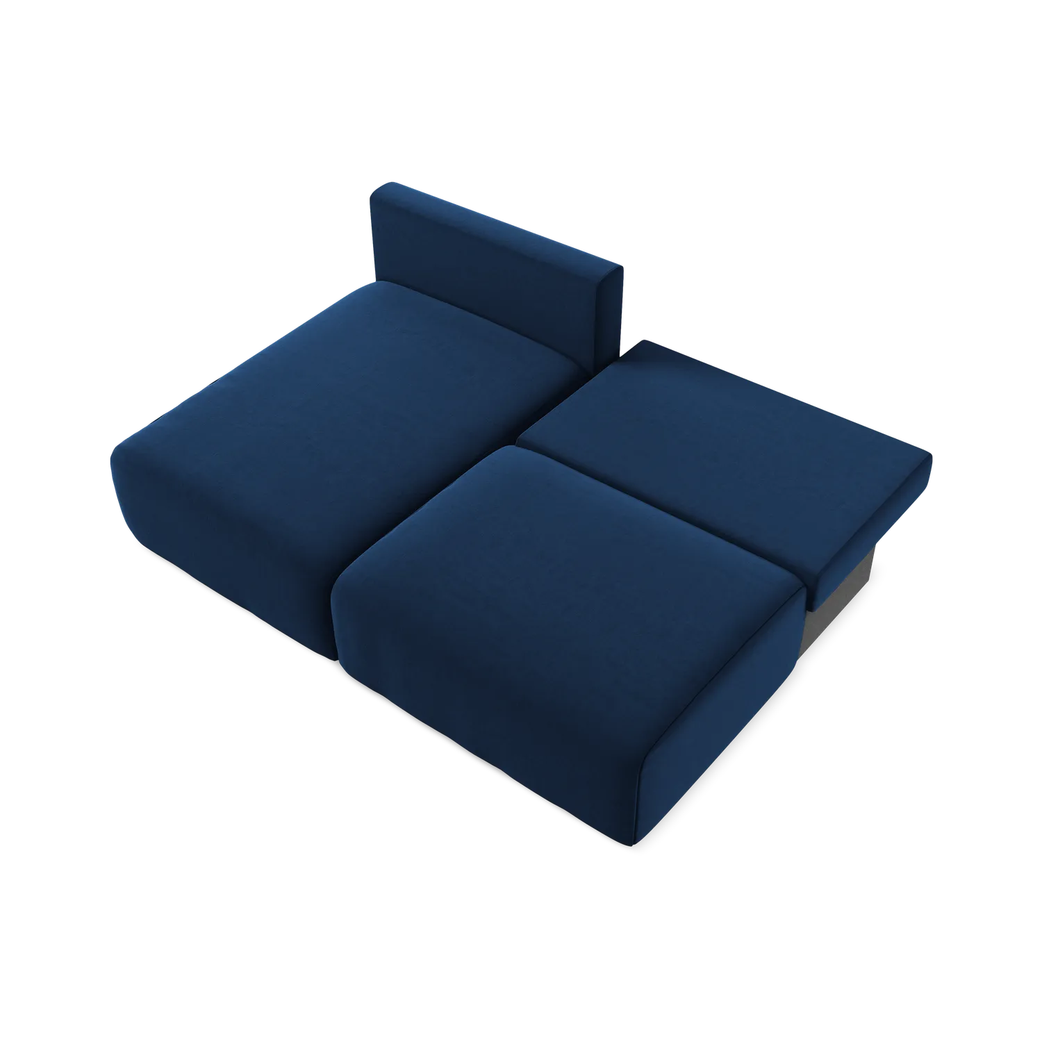 Bluvel - Fabb - Królewski niebieski / Lewy