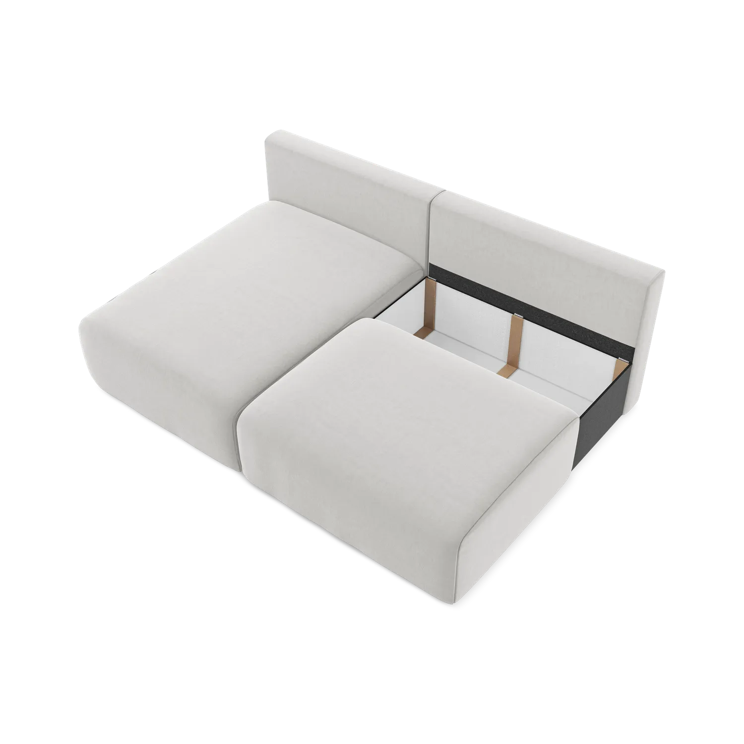 Bluvel - Fabb - Srebrny / Lewy