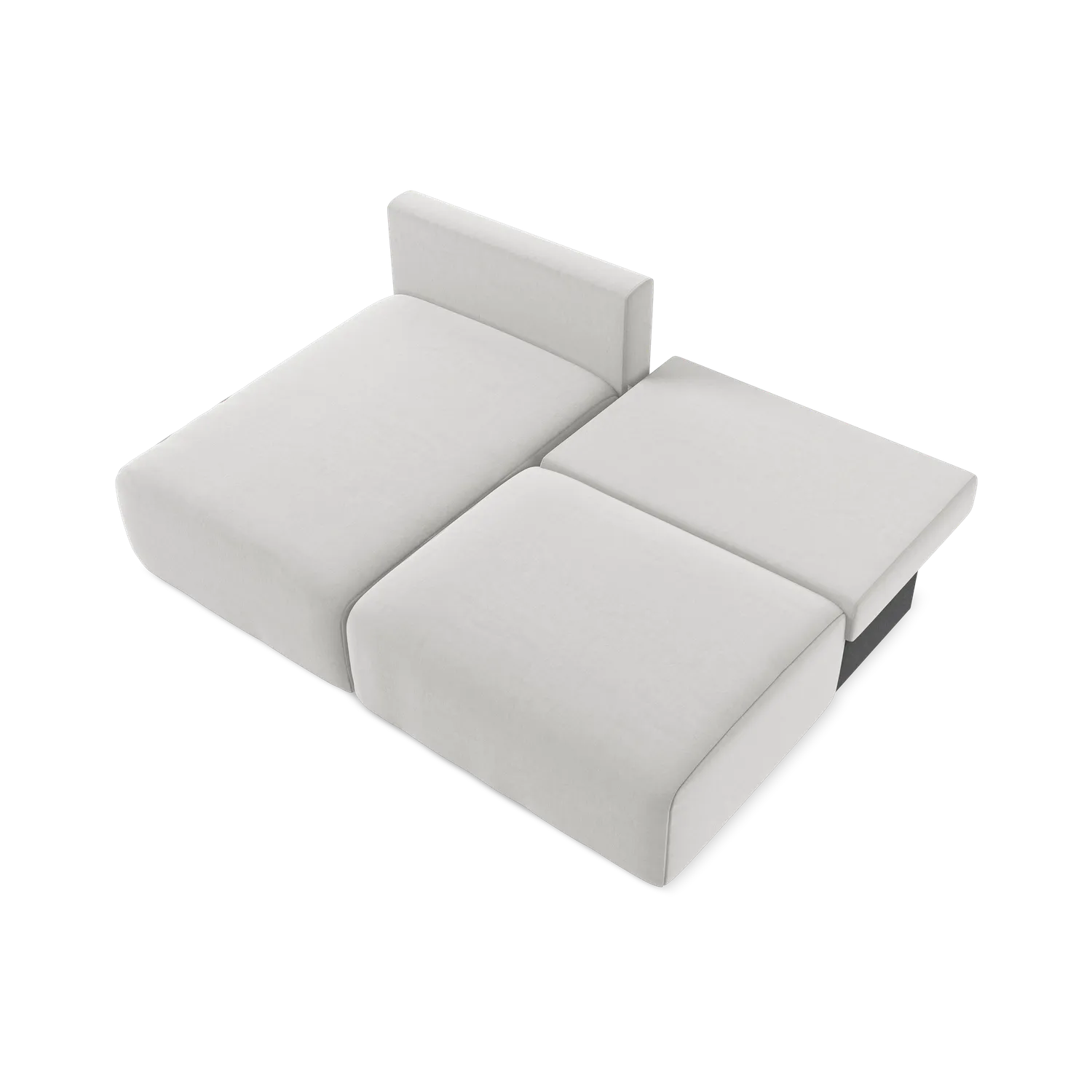 Bluvel - Fabb - Srebrny / Lewy