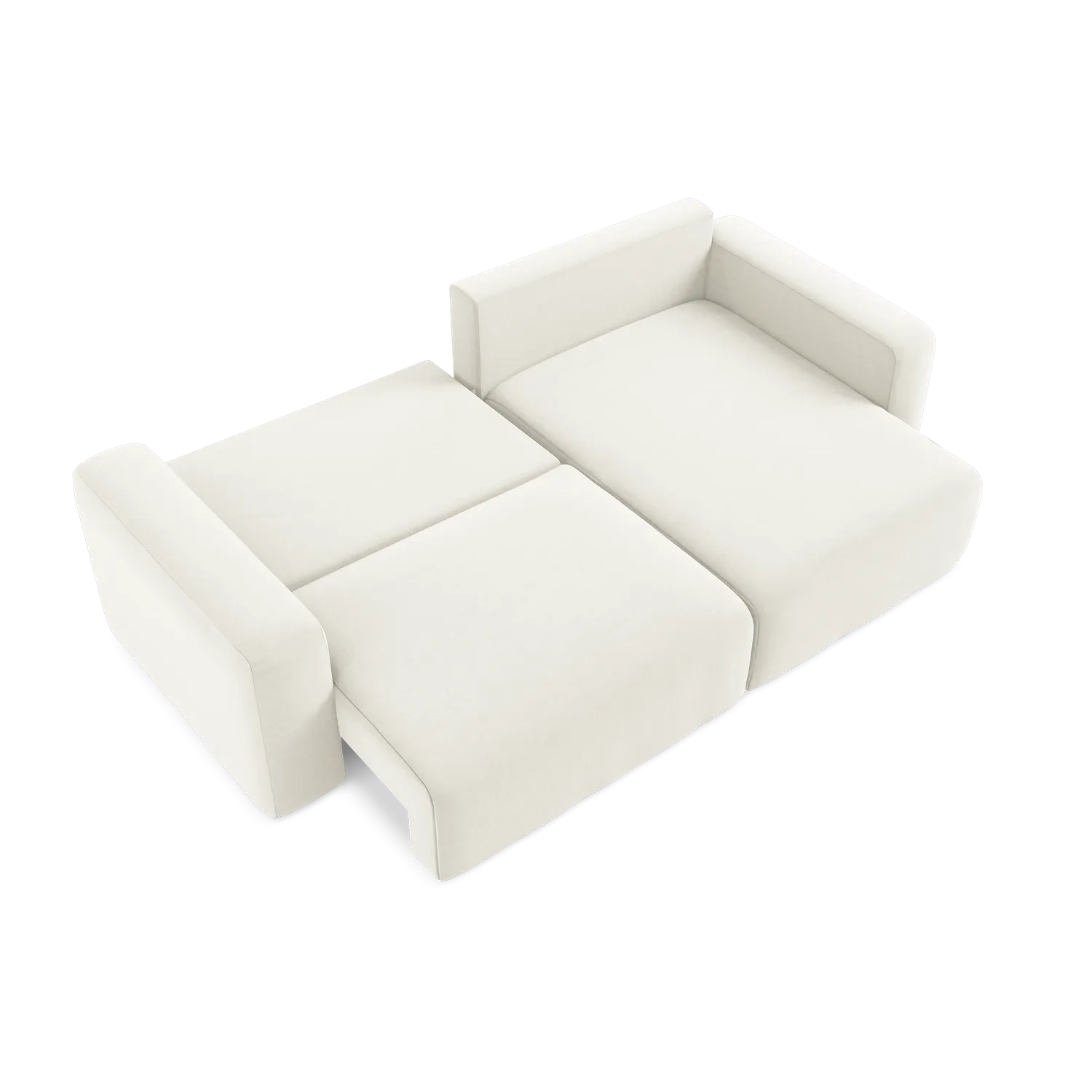 Bluvel - Fabb - Jasny beż / Prawy