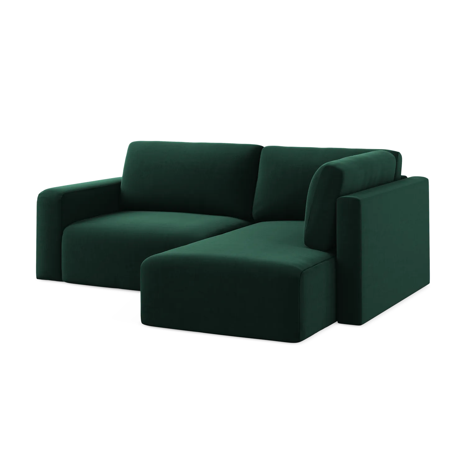 Bluvel - Fabb - Butelkowa zieleń / Prawy