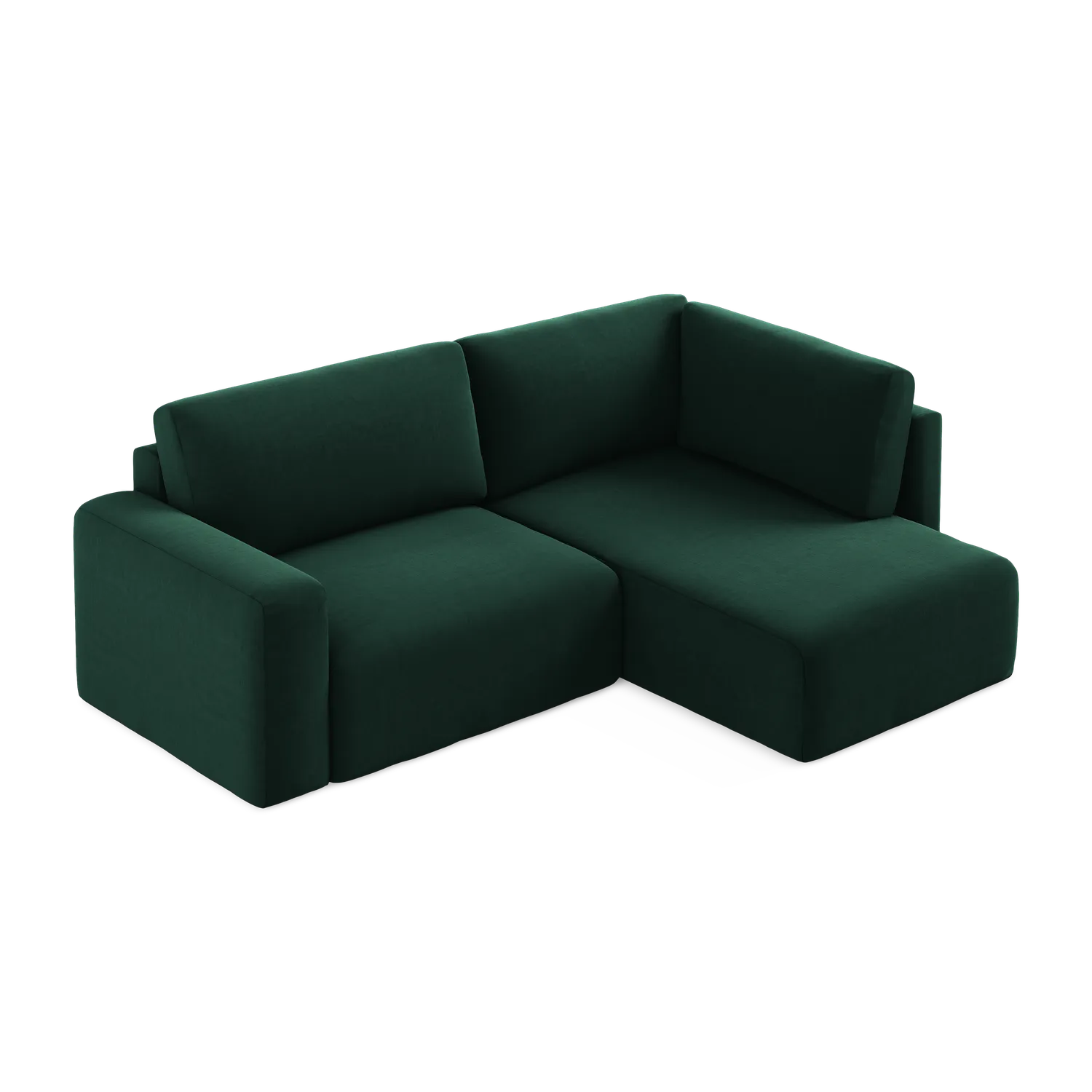 Bluvel - Fabb - Butelkowa zieleń / Prawy