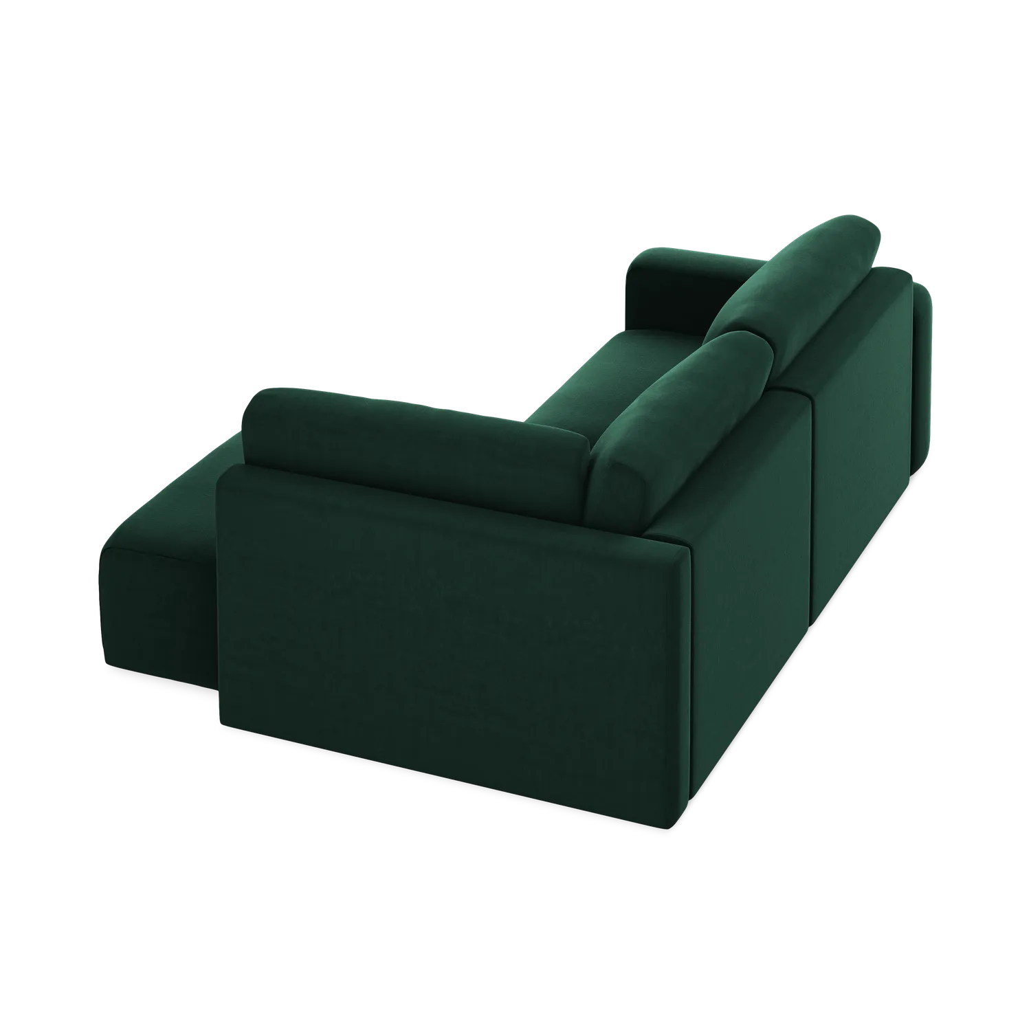 Bluvel - Fabb - Butelkowa zieleń / Prawy