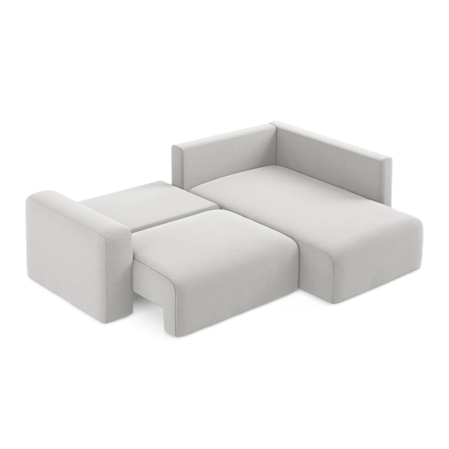 Bluvel - Fabb - Srebrny / Prawy