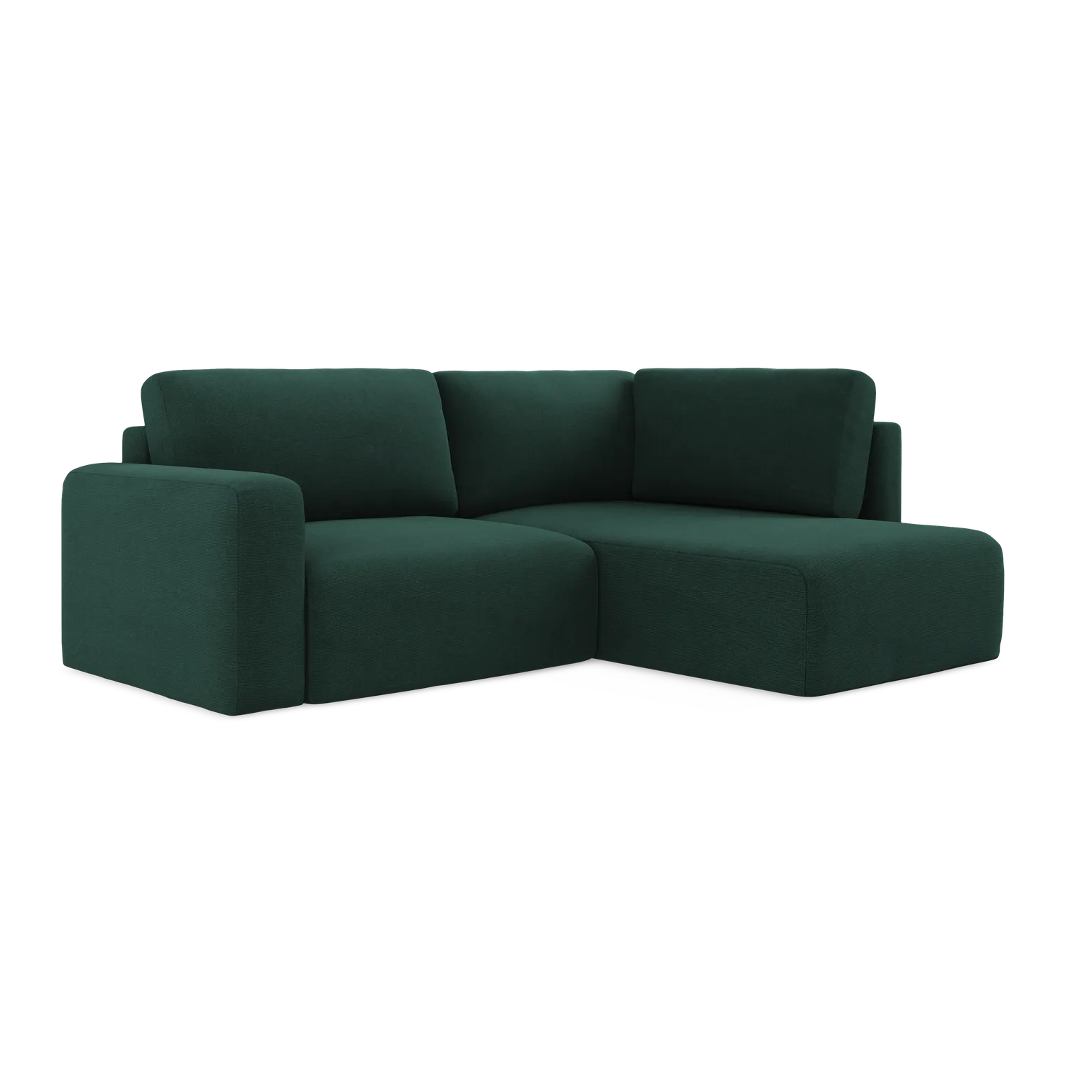 Point - Davis - Butelkowa zieleń / Prawy