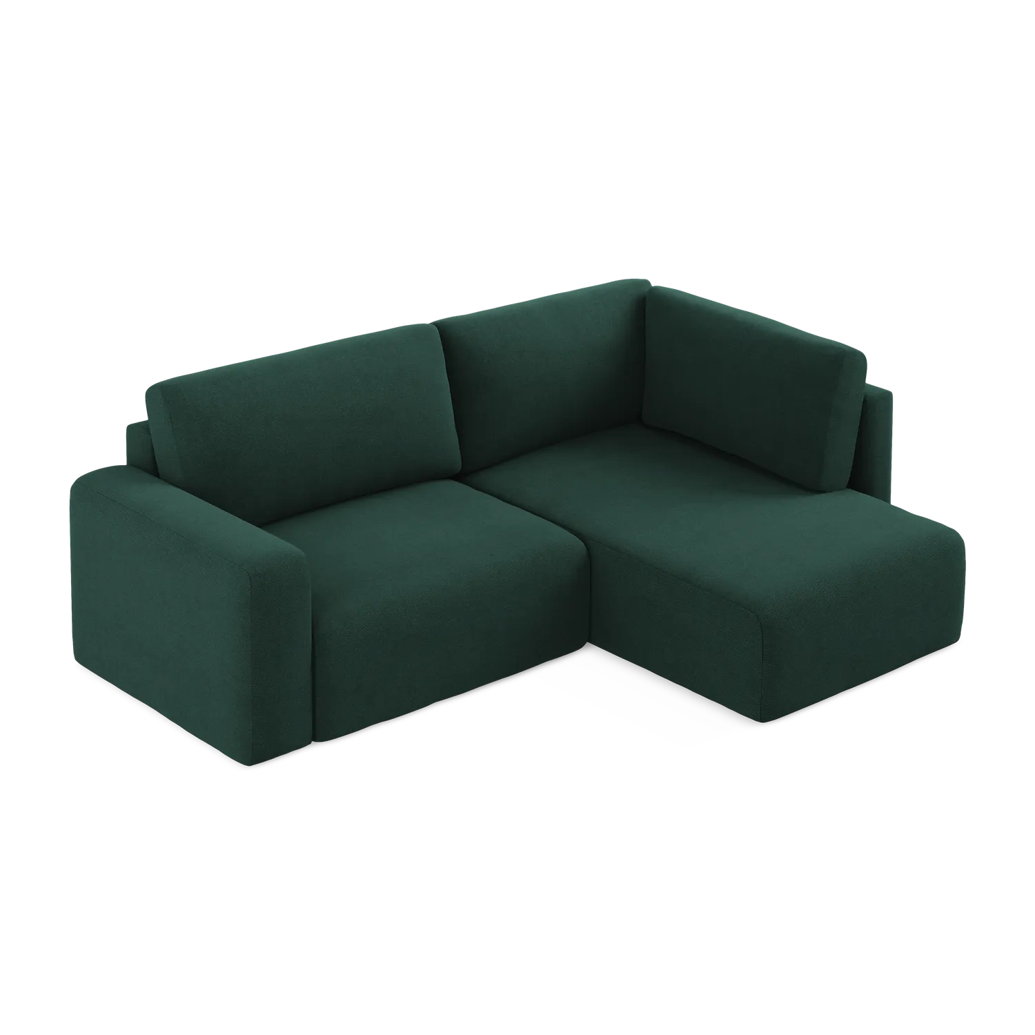 Point - Davis - Butelkowa zieleń / Prawy