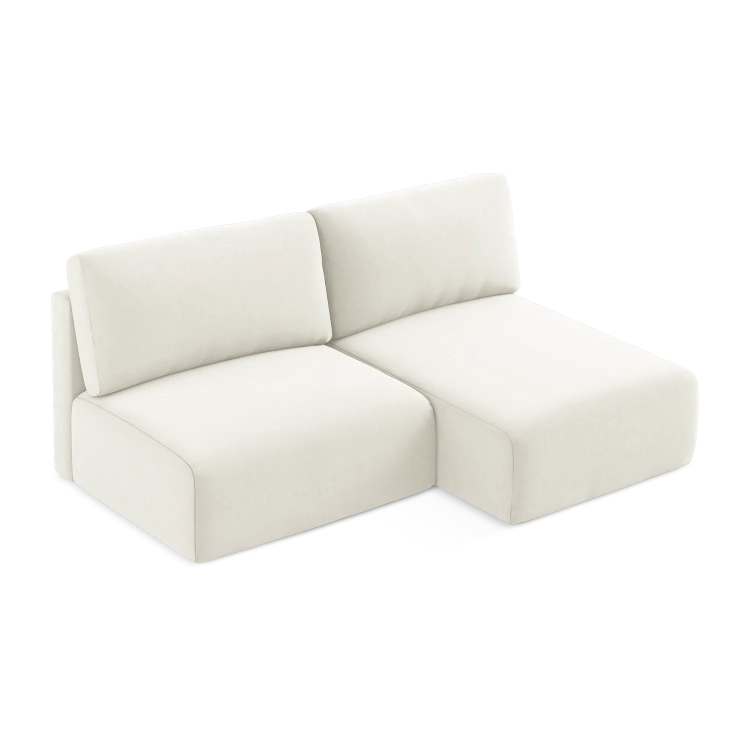 Bluvel - Fabb - Jasny beż / Prawy