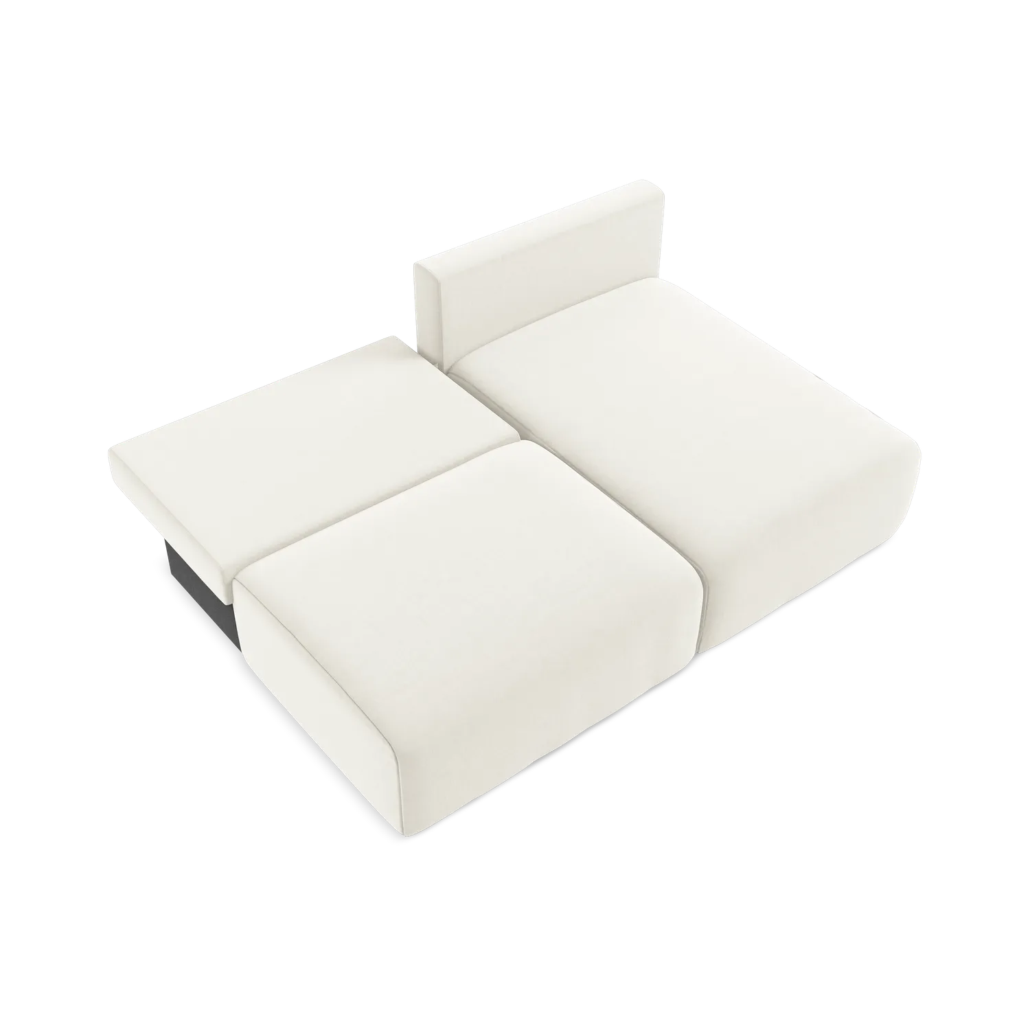 Bluvel - Fabb - Jasny beż / Prawy