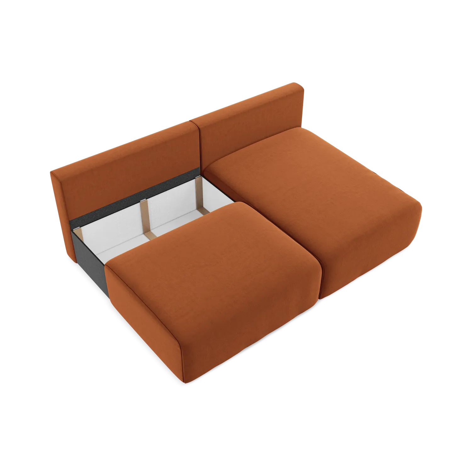 Bluvel - Fabb - Terakota / Prawy