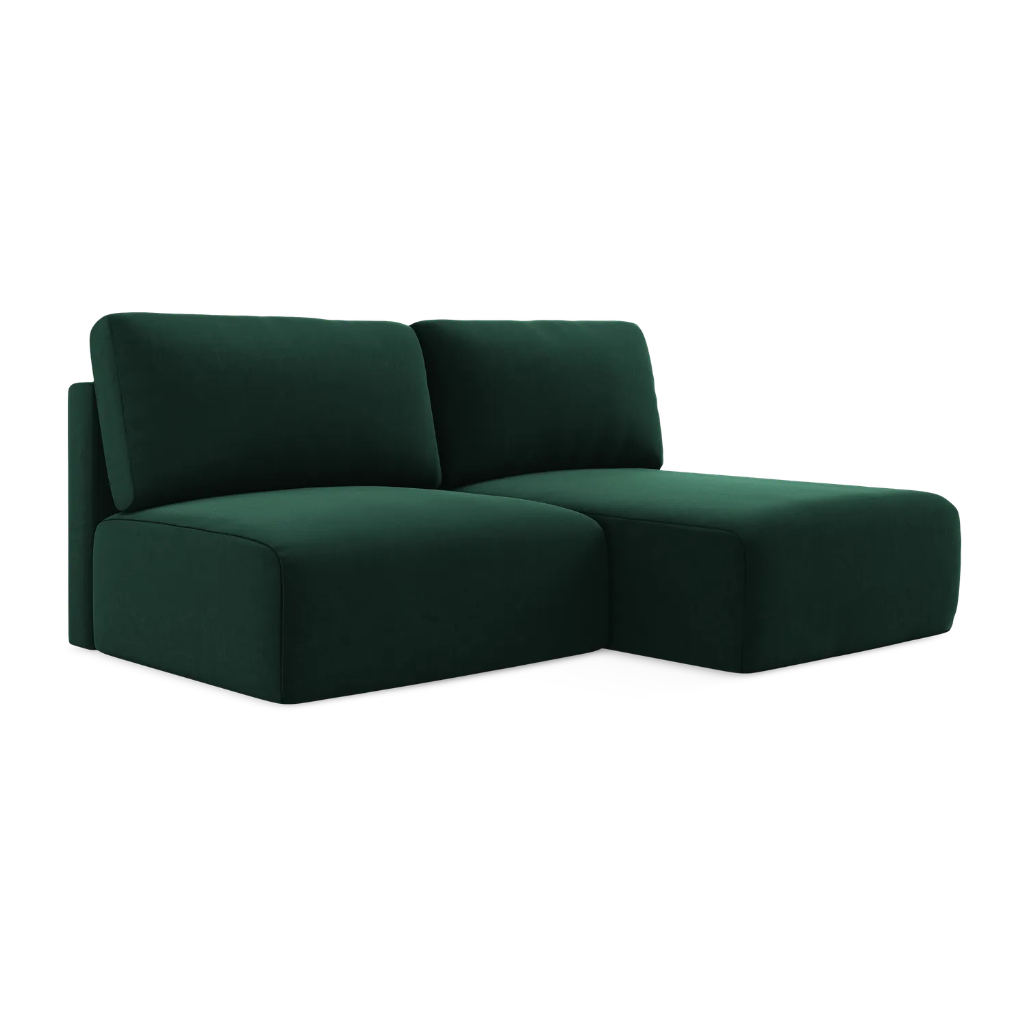 Bluvel - Fabb - Butelkowa zieleń / Prawy