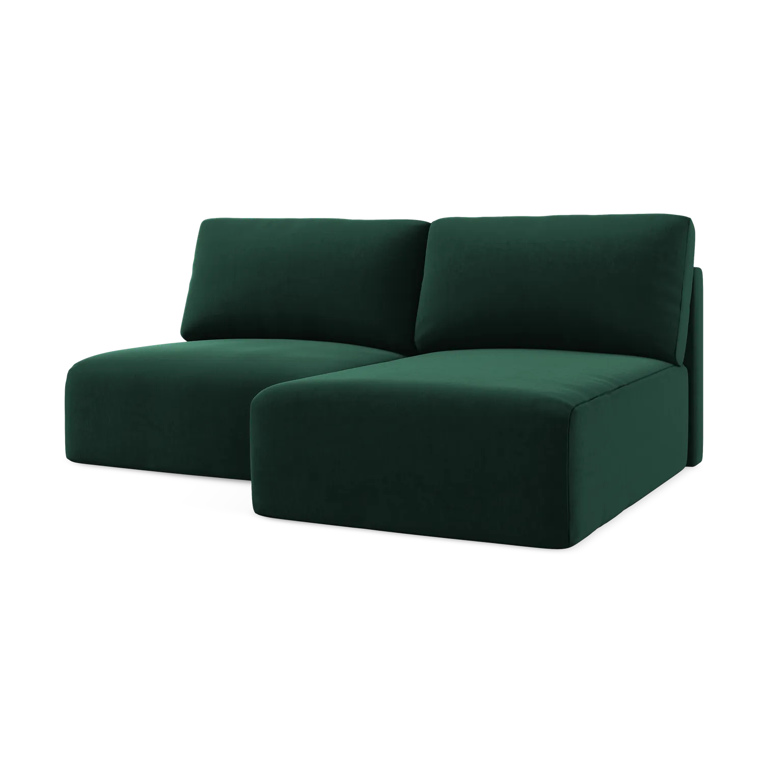 Bluvel - Fabb - Butelkowa zieleń / Prawy