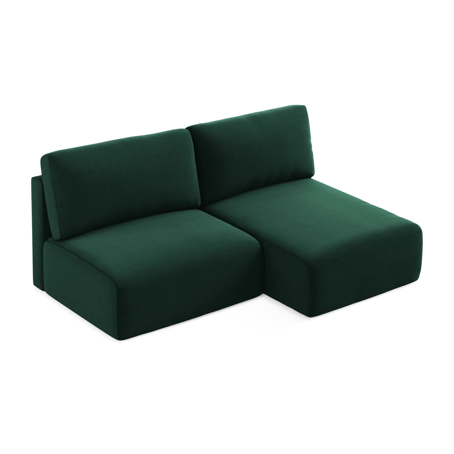 Bluvel - Fabb - Butelkowa zieleń / Prawy