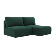 Point - Davis - Butelkowa zieleń / Prawy