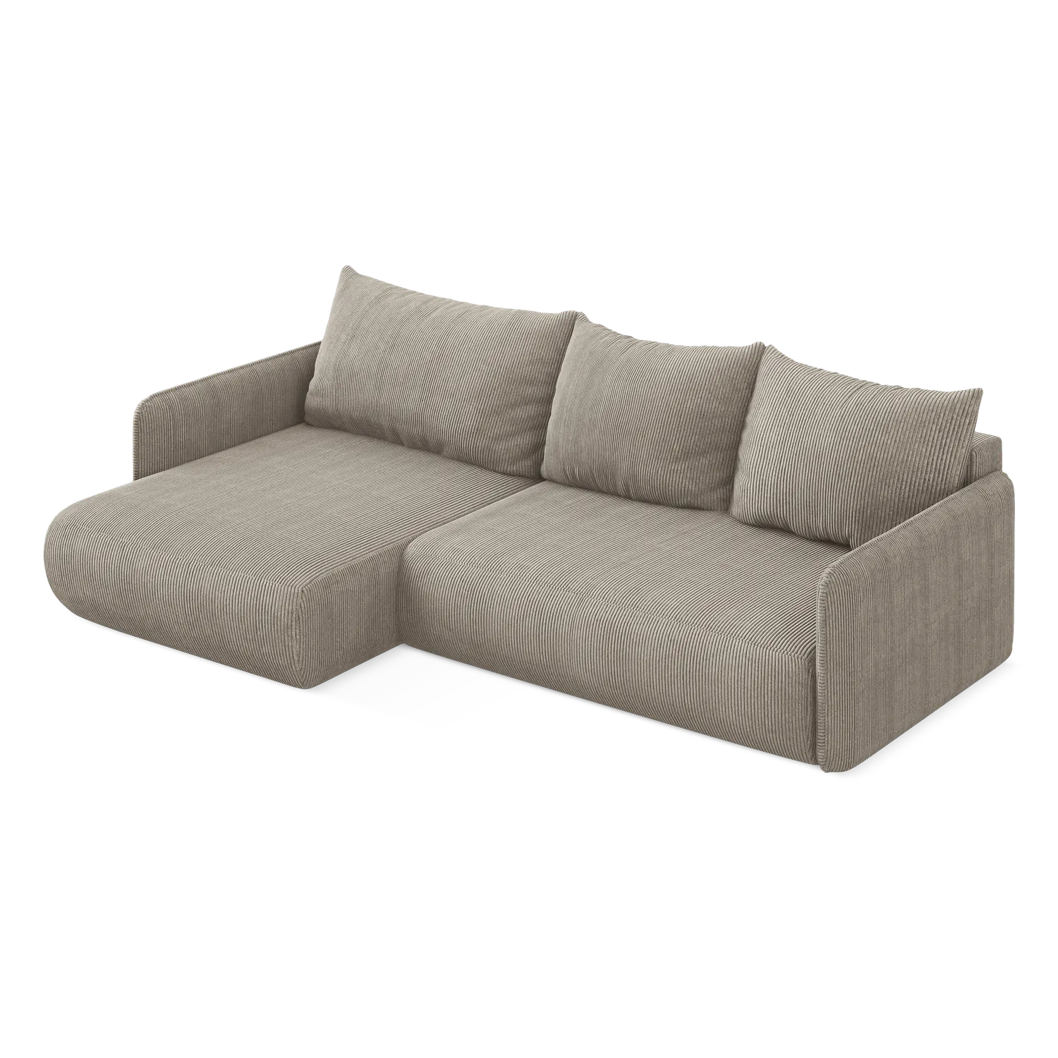 Poso - Lech - Ciemny beż / Lewy