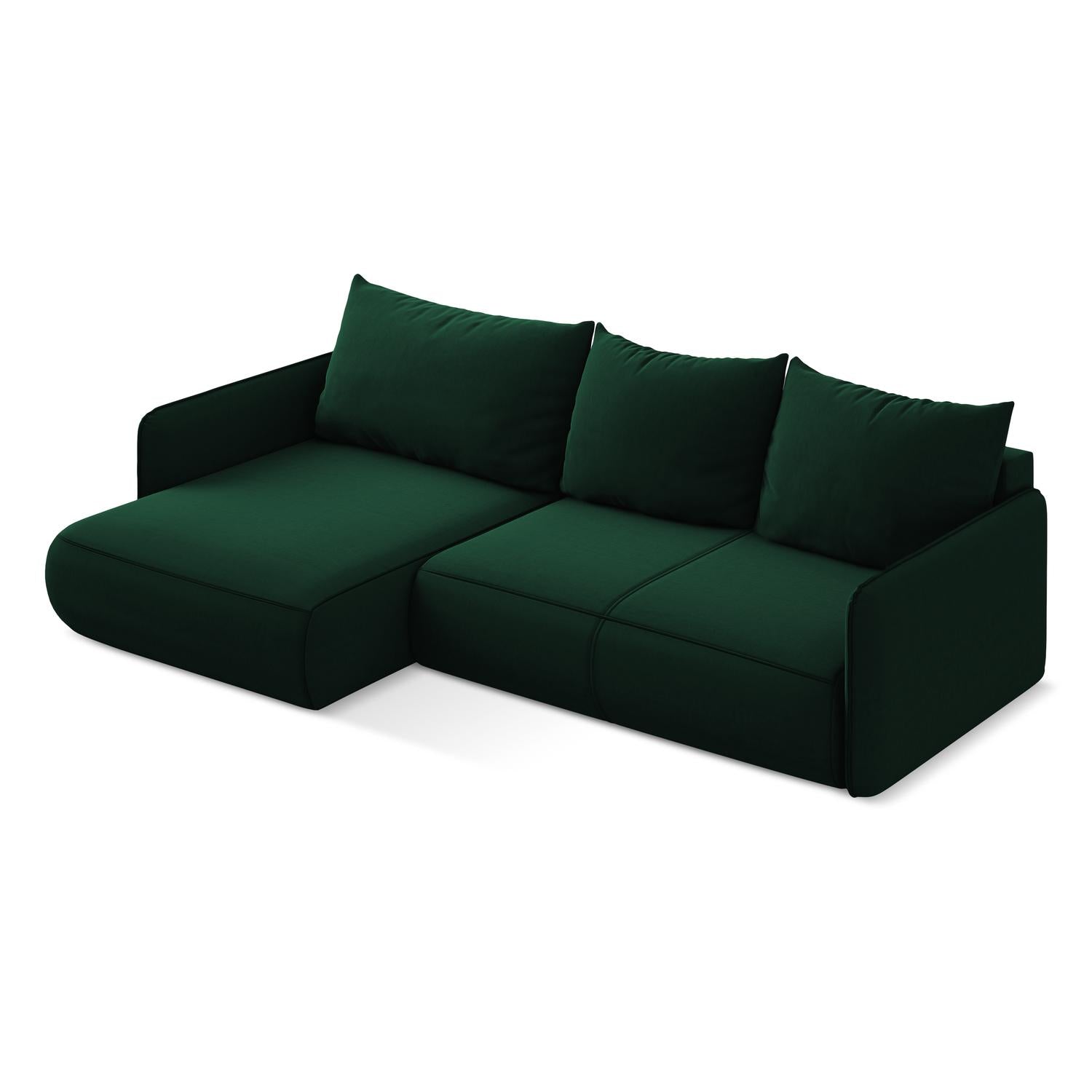 Riviera - Davis - Butelkowa zieleń / Lewy