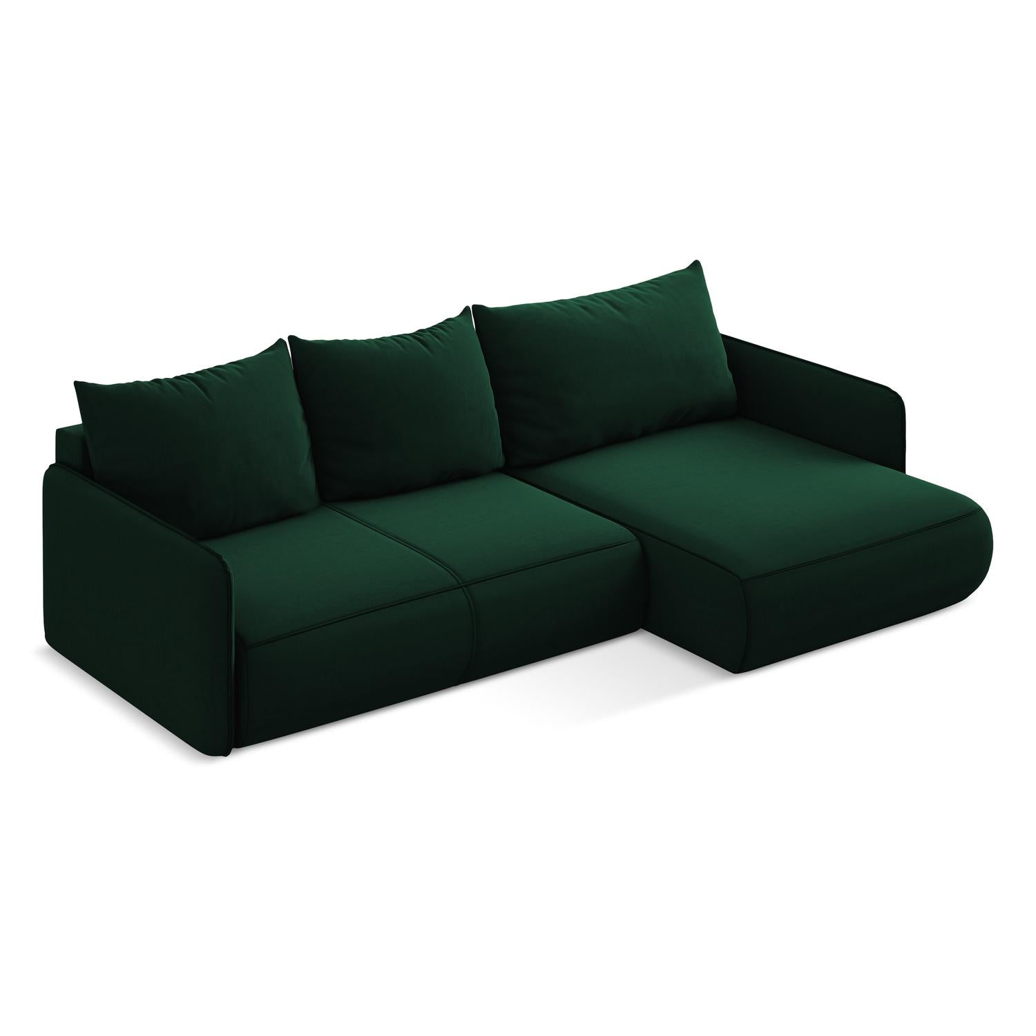 Riviera - Davis - Butelkowa zieleń / Prawy