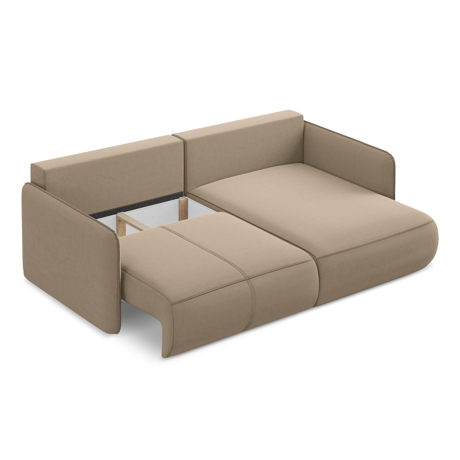 Riviera - Davis - Ciemny beż / Prawy