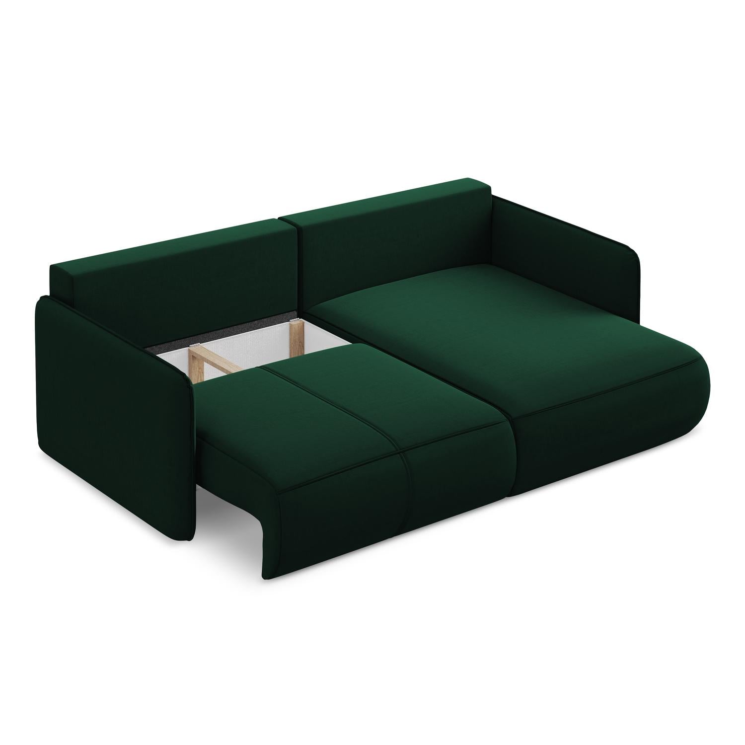 Riviera - Davis - Butelkowa zieleń / Prawy