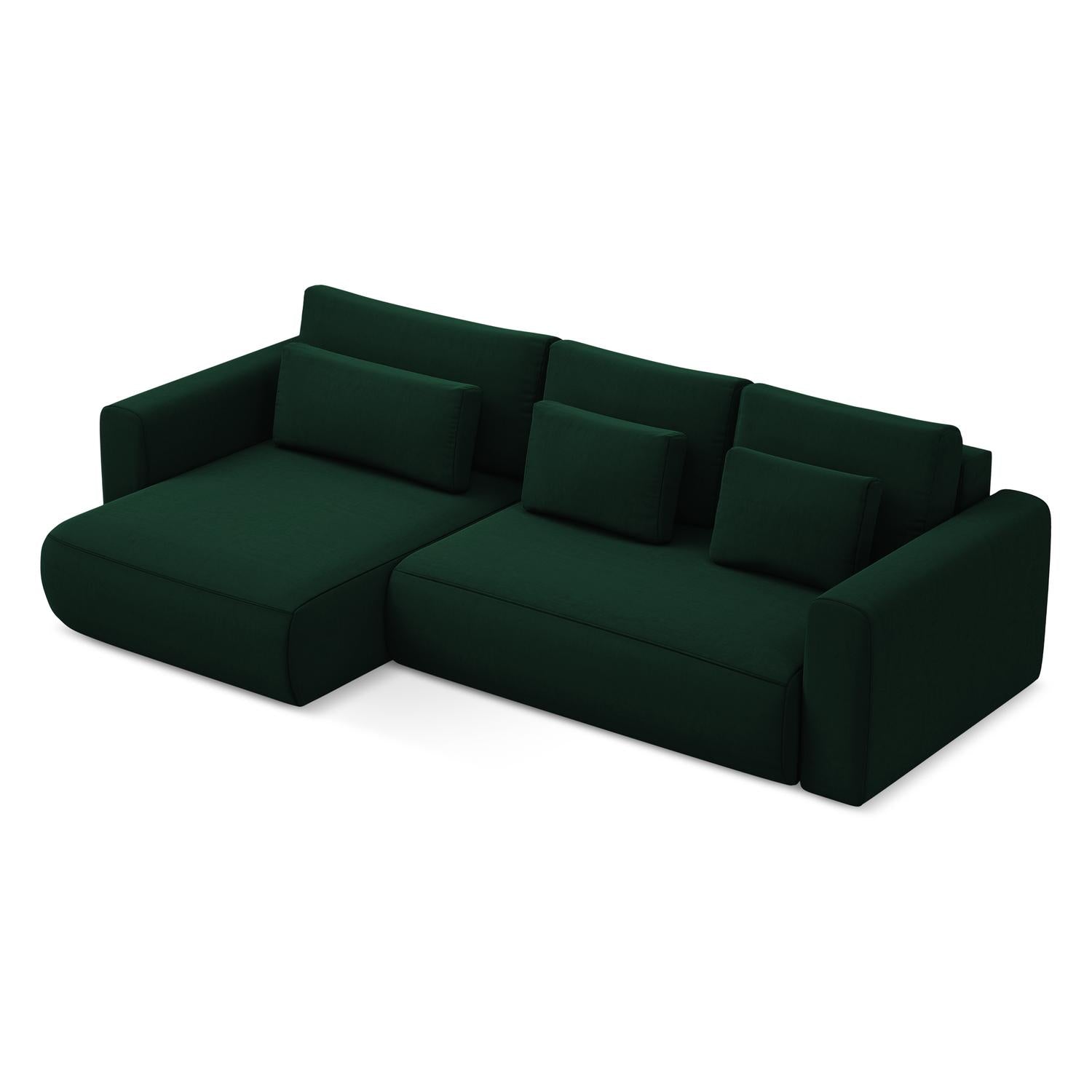 Riviera - Davis - Butelkowa zieleń / Lewy