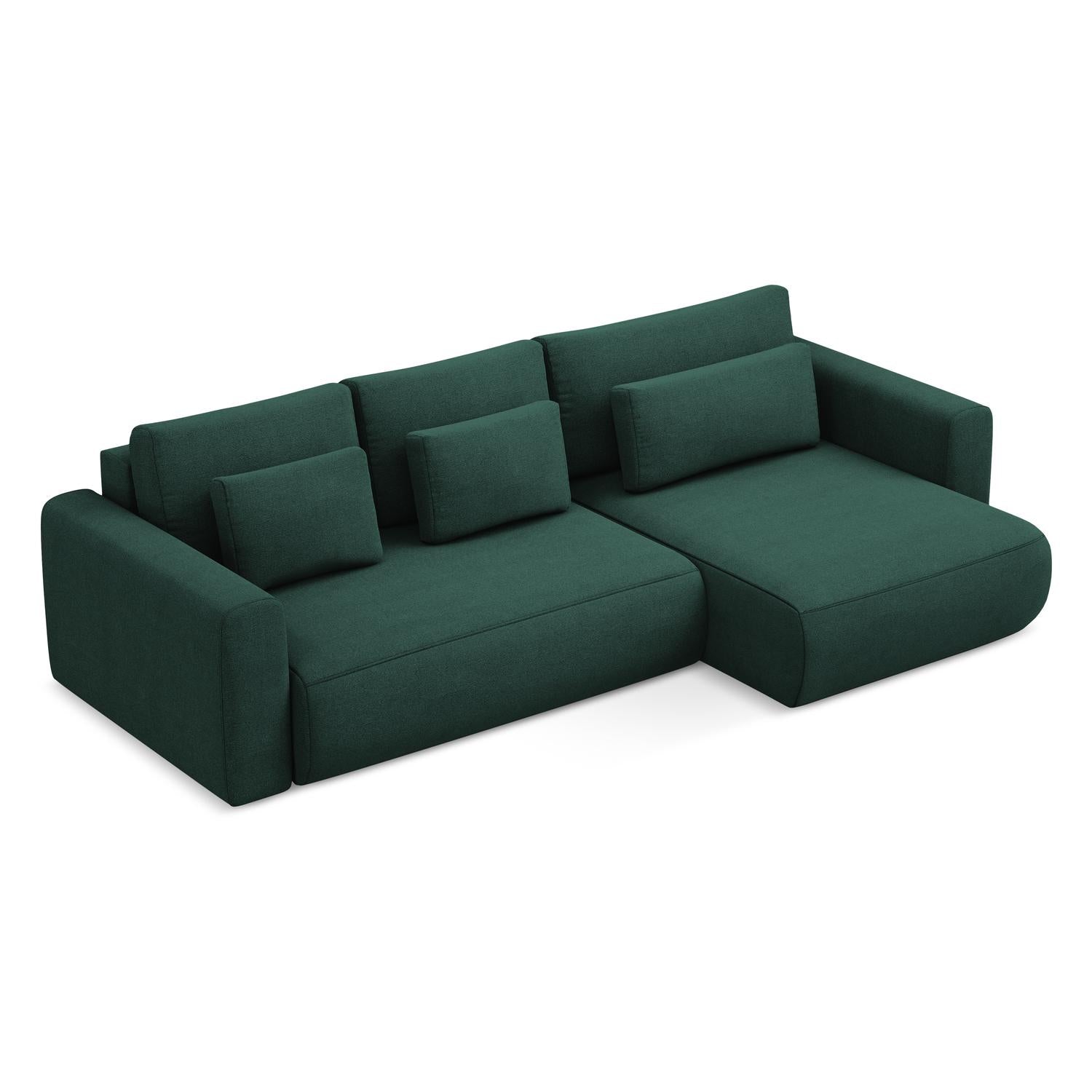 Point - Davis - Butelkowa zieleń / Prawy