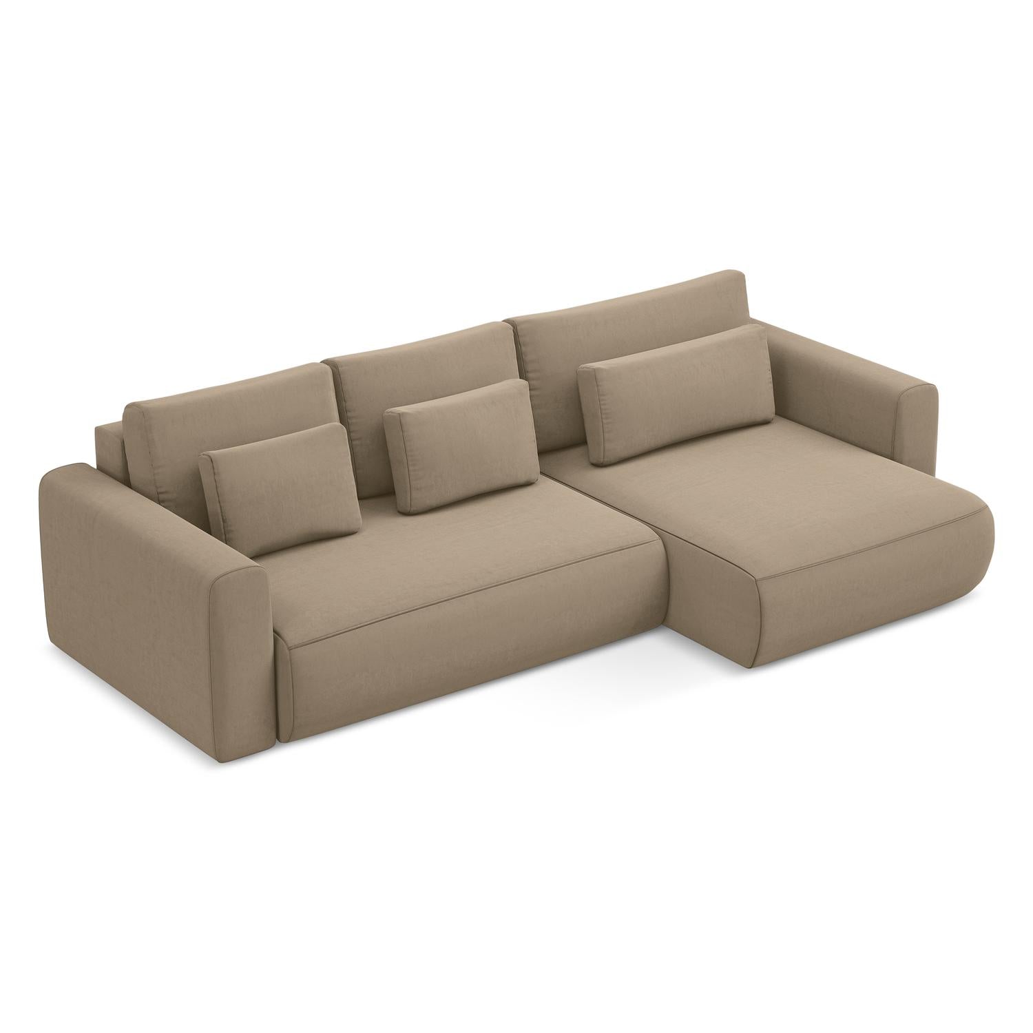 Riviera - Davis - Ciemny beż / Prawy