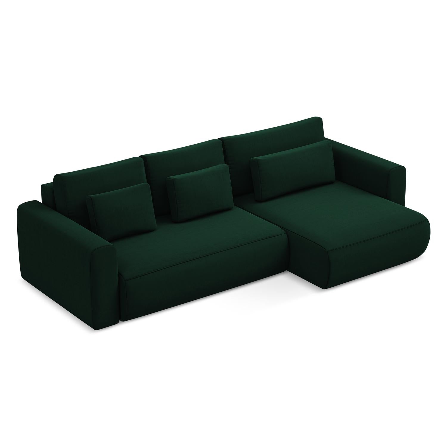 Riviera - Davis - Butelkowa zieleń / Prawy