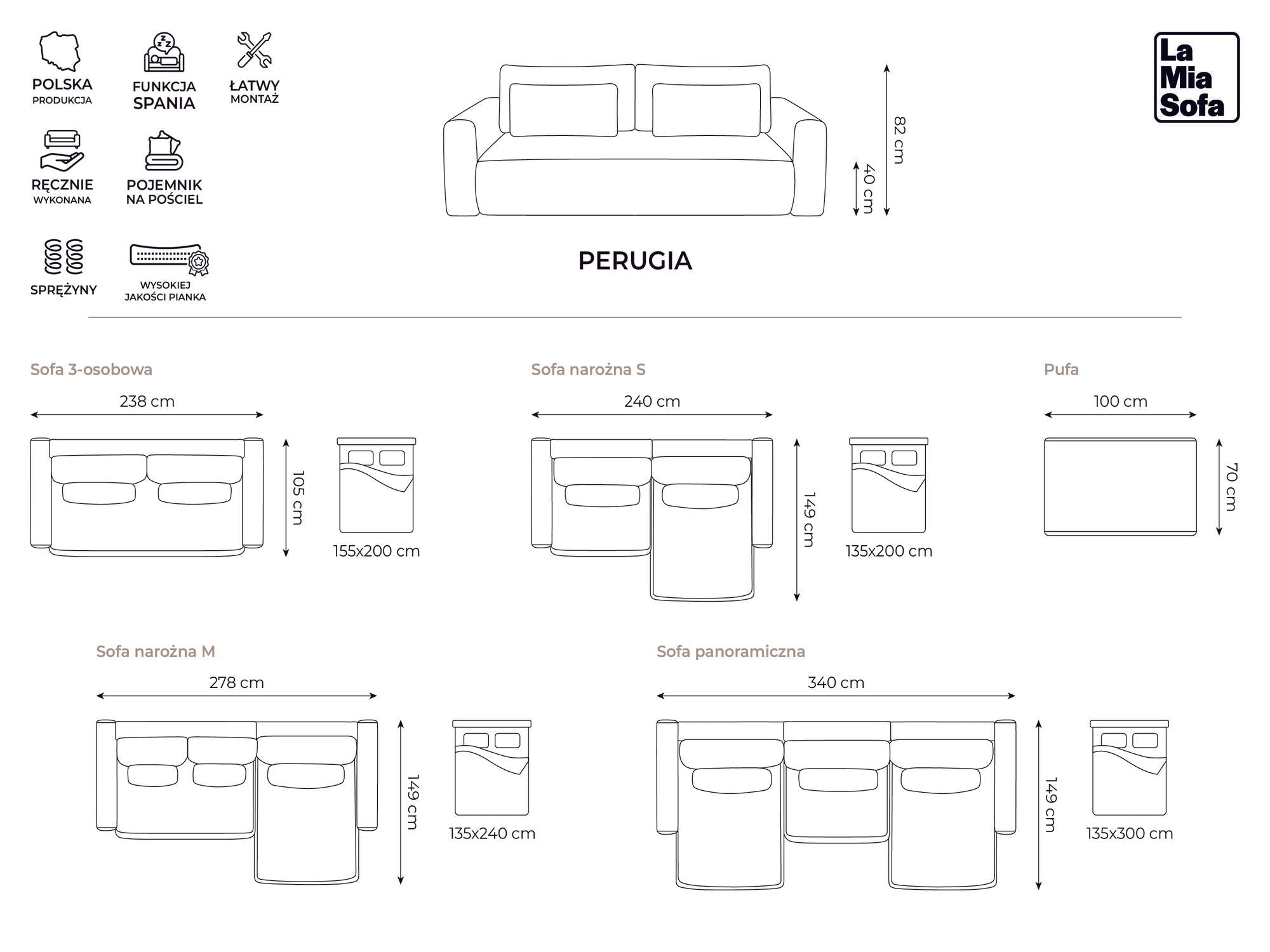 Riviera - Davis - Szary / Prawy