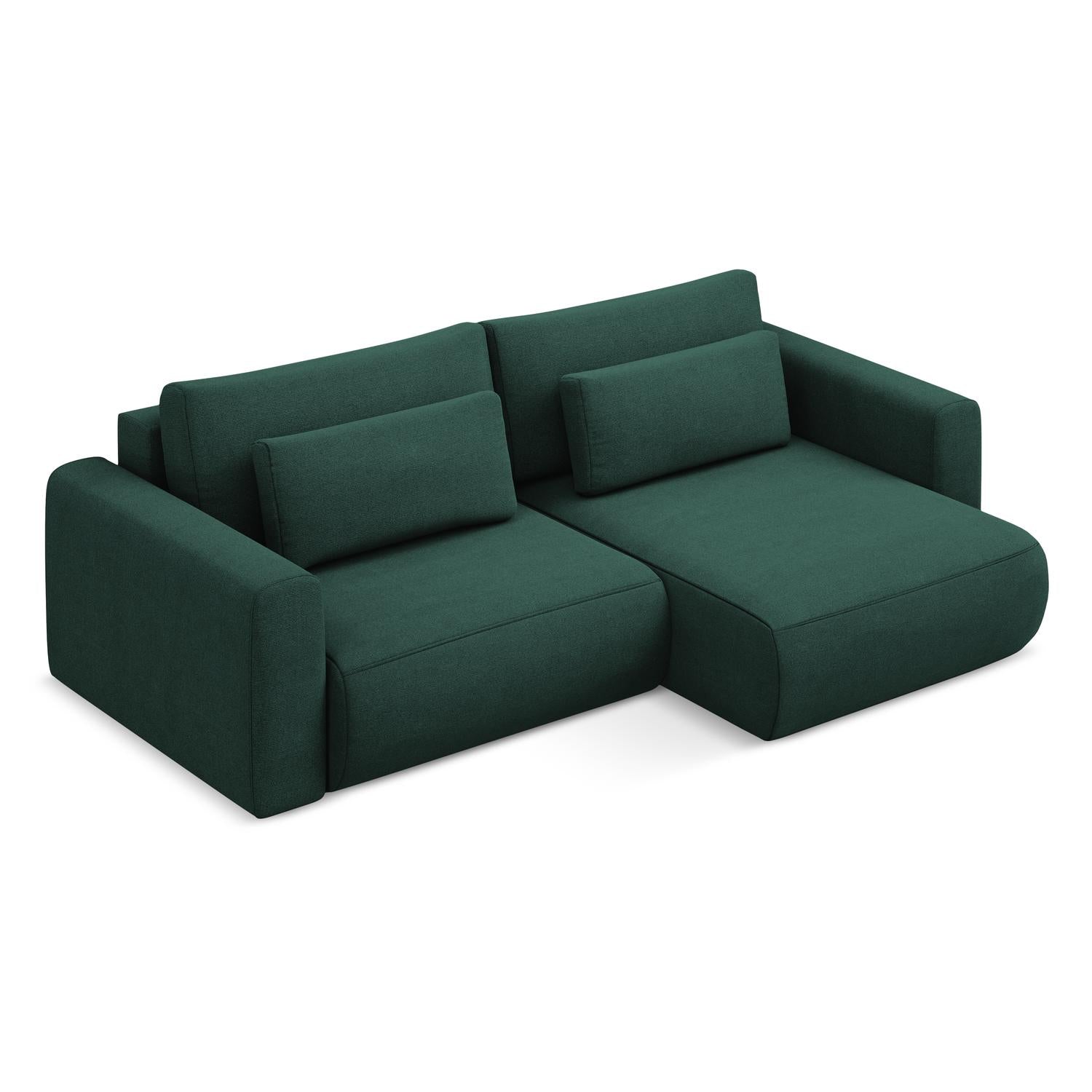 Point - Davis - Butelkowa zieleń / Prawy