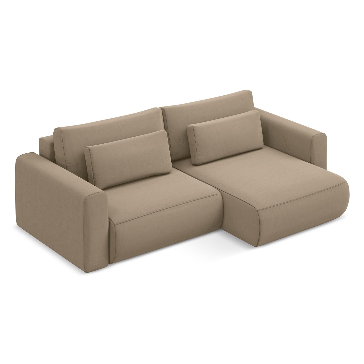 Riviera - Davis - Ciemny beż / Prawy