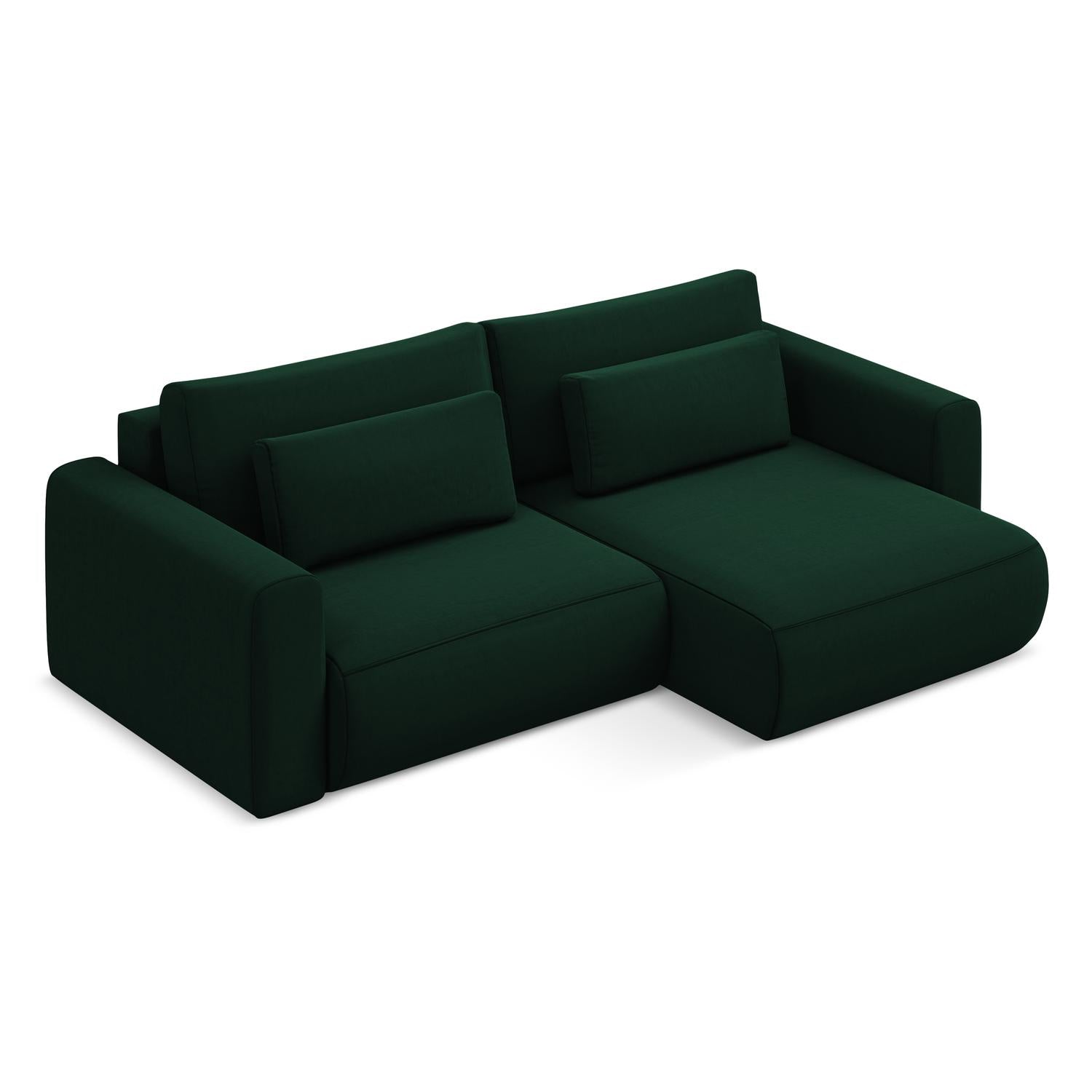 Riviera - Davis - Butelkowa zieleń / Prawy