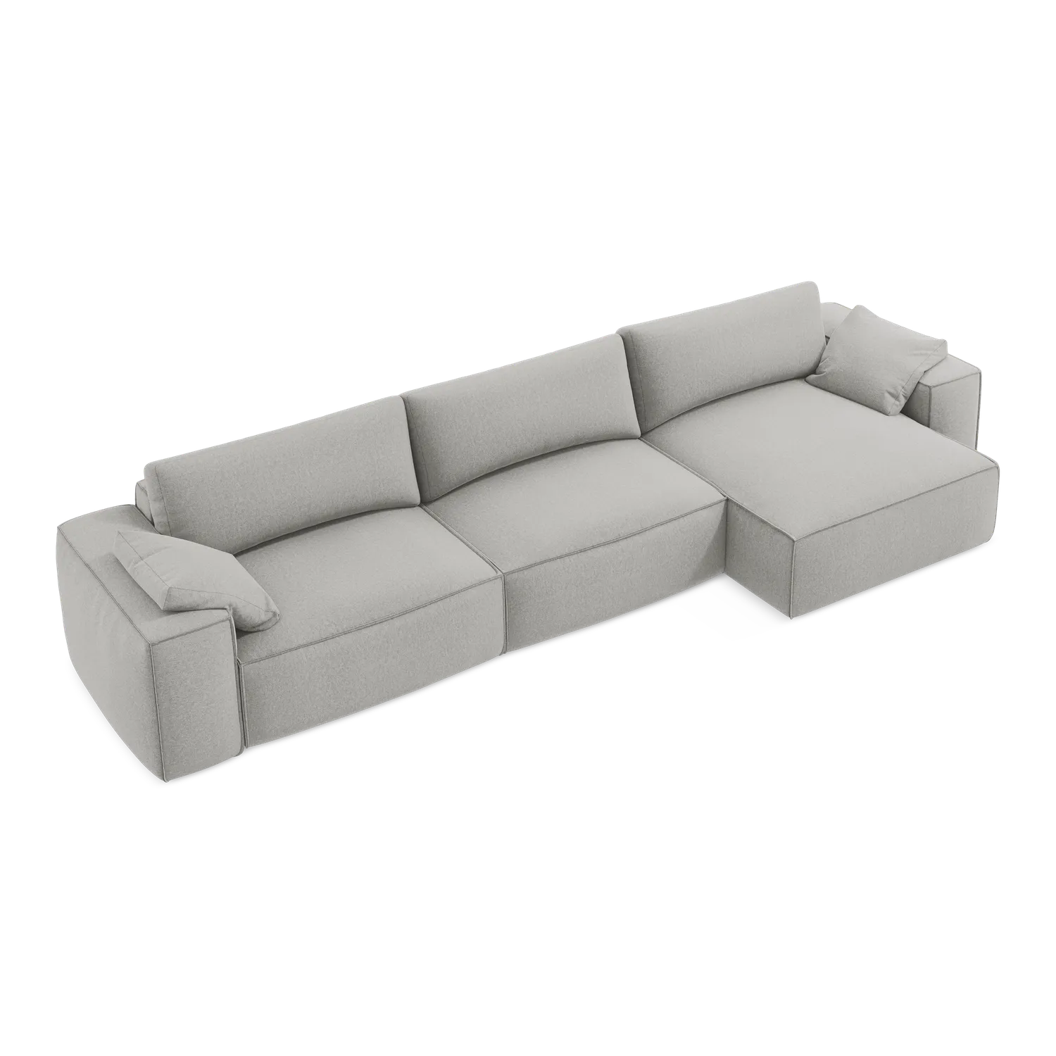 Cloud - Davis - Jasny szary / Prawy