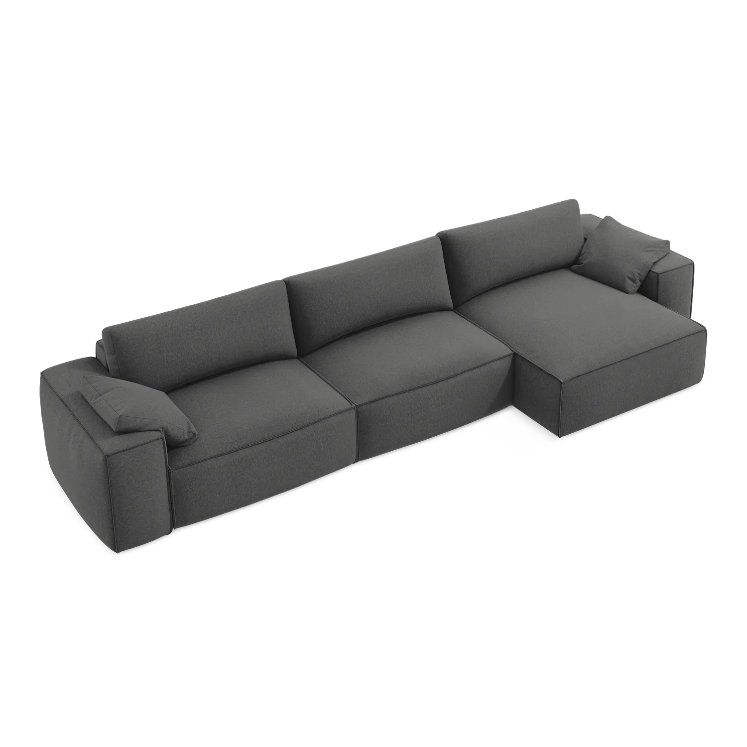 Cloud - Davis - Ciemny szary / Prawy