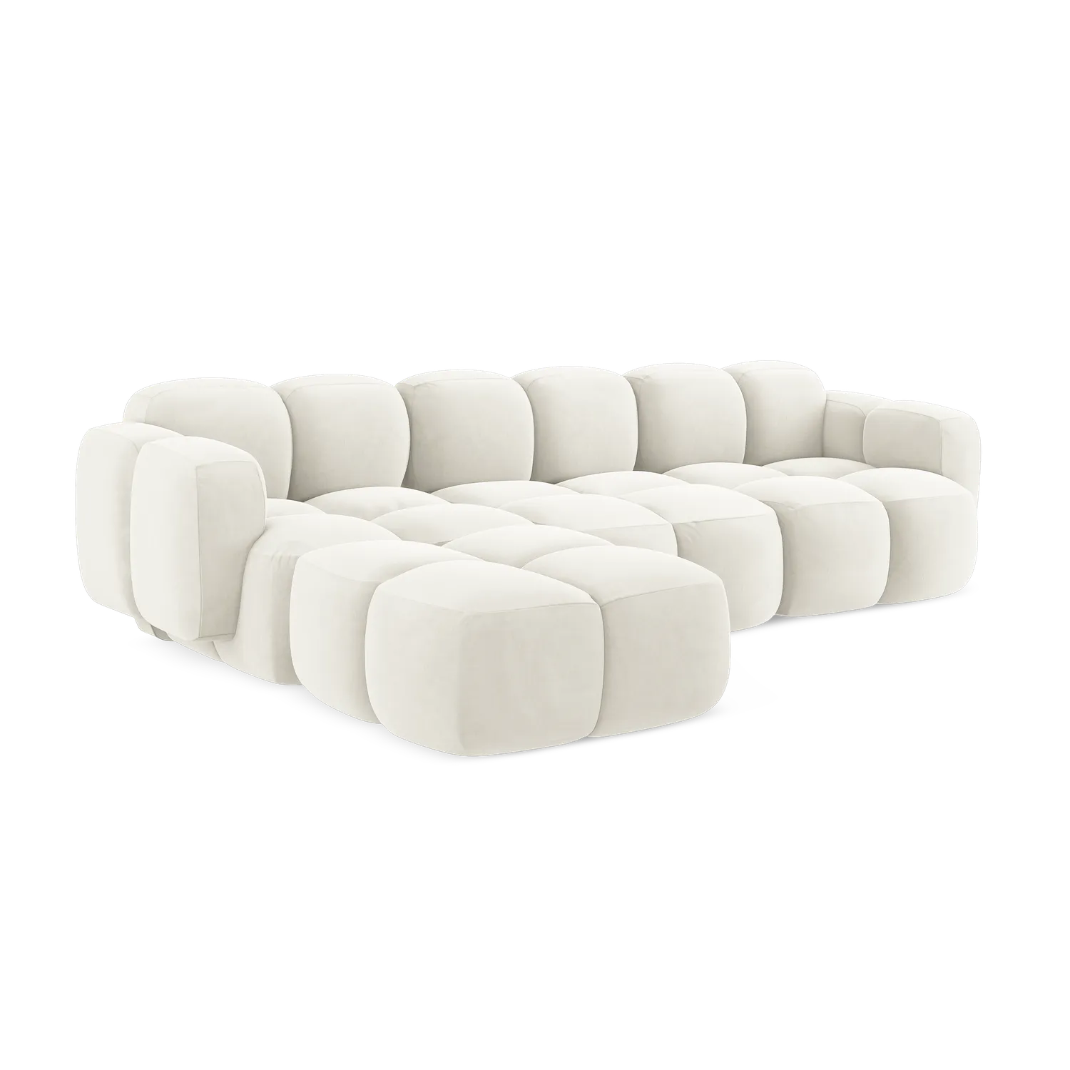 Bluvel - Fabb - Jasny beż / Lewy