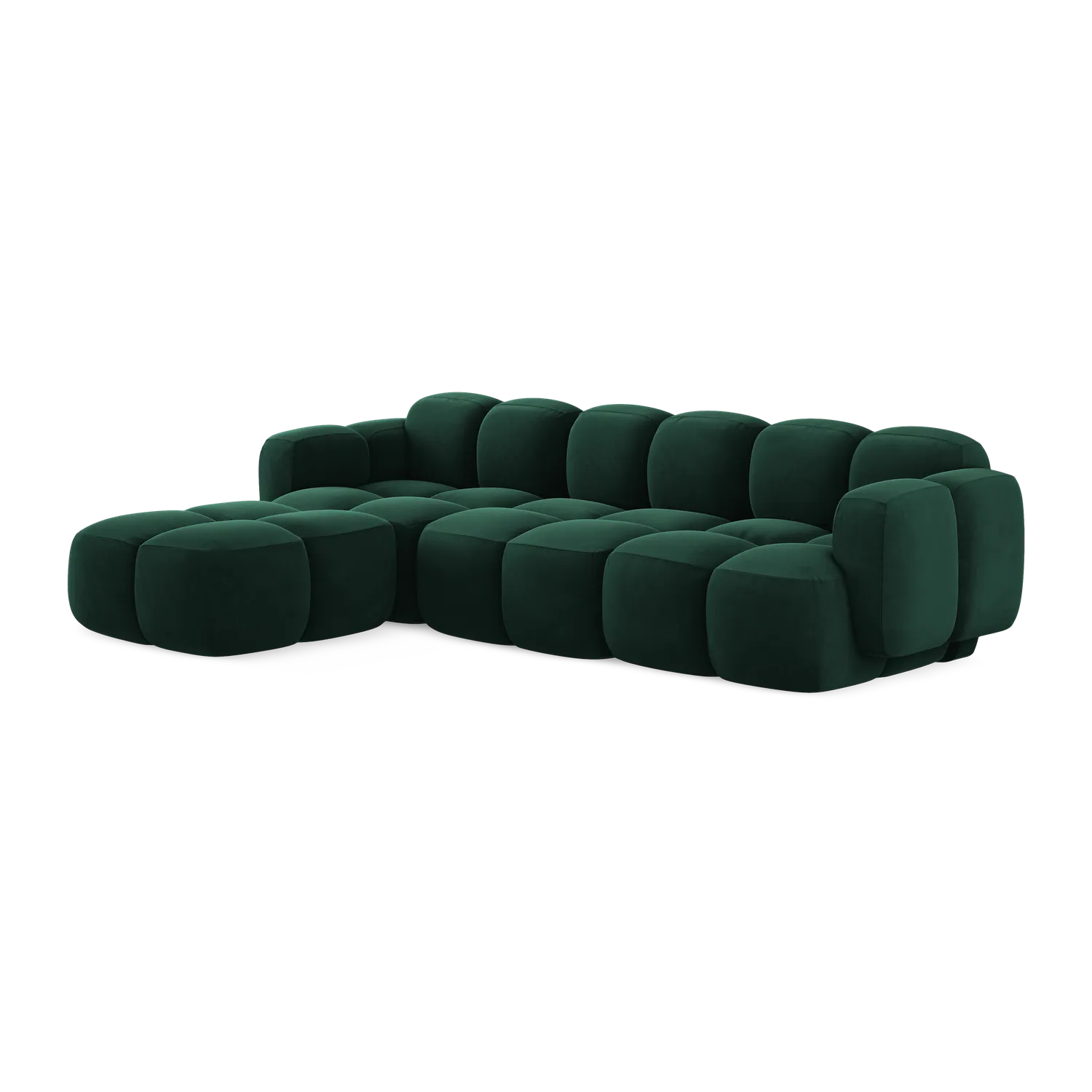 Bluvel - Fabb - Butelkowa zieleń / Lewy