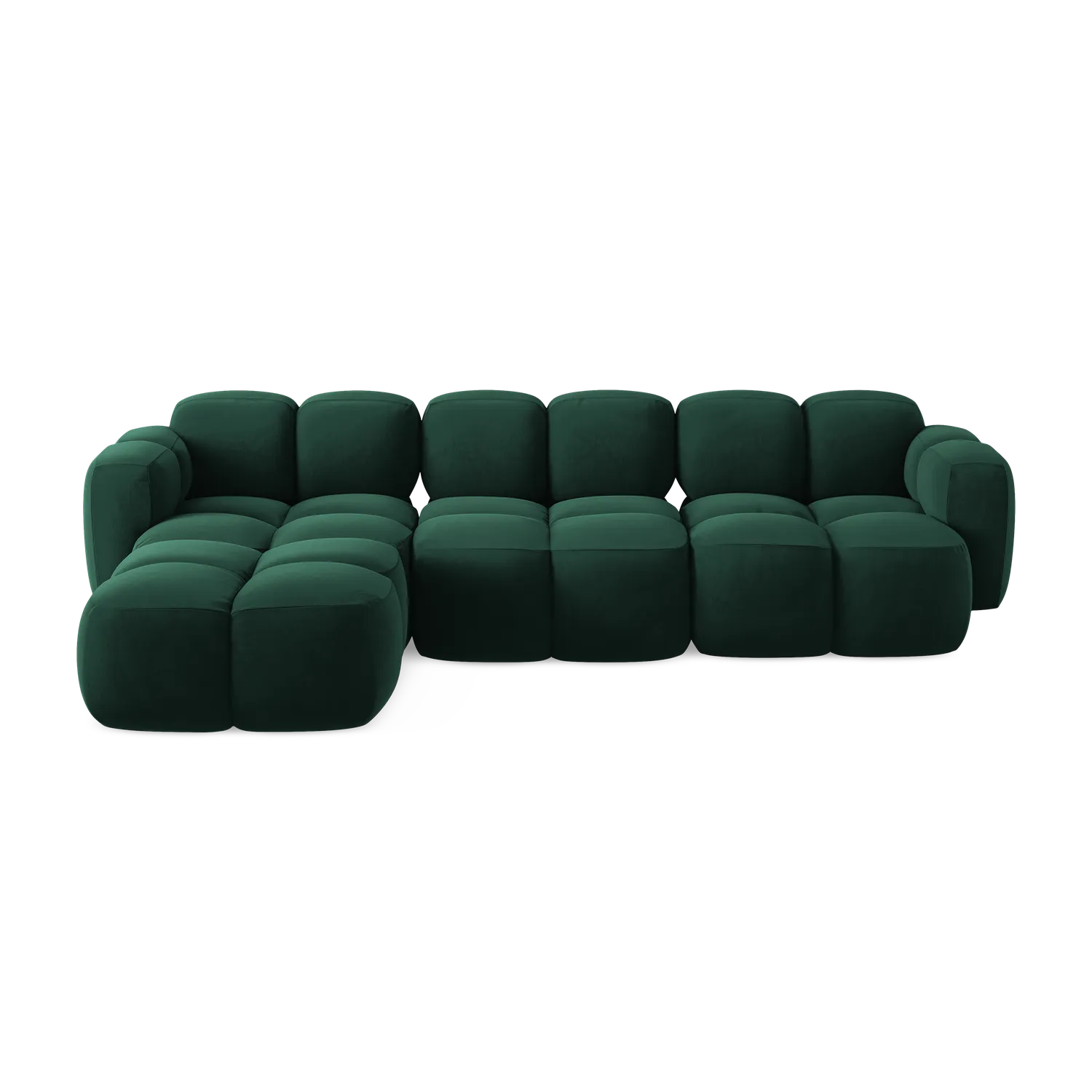 Bluvel - Fabb - Butelkowa zieleń / Lewy