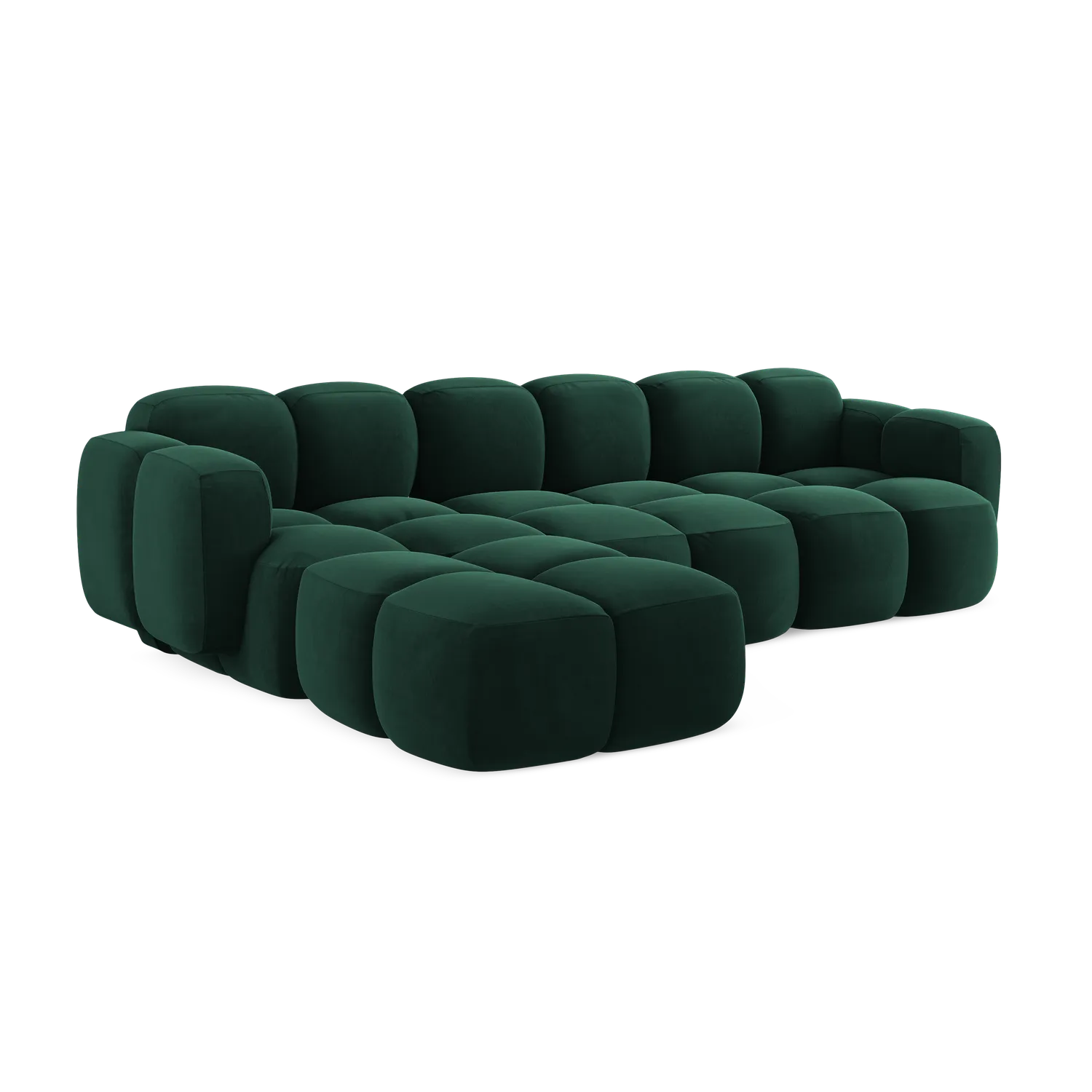 Bluvel - Fabb - Butelkowa zieleń / Lewy