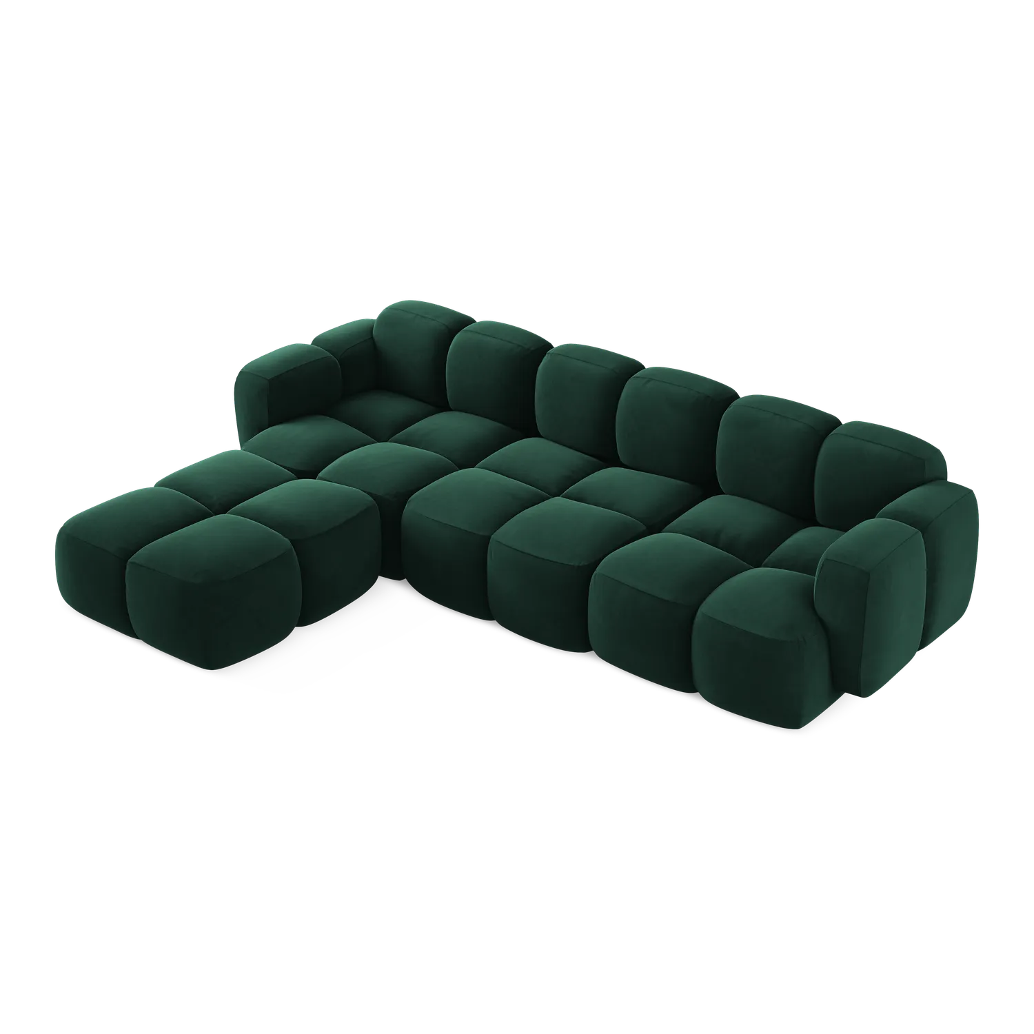 Bluvel - Fabb - Butelkowa zieleń / Lewy