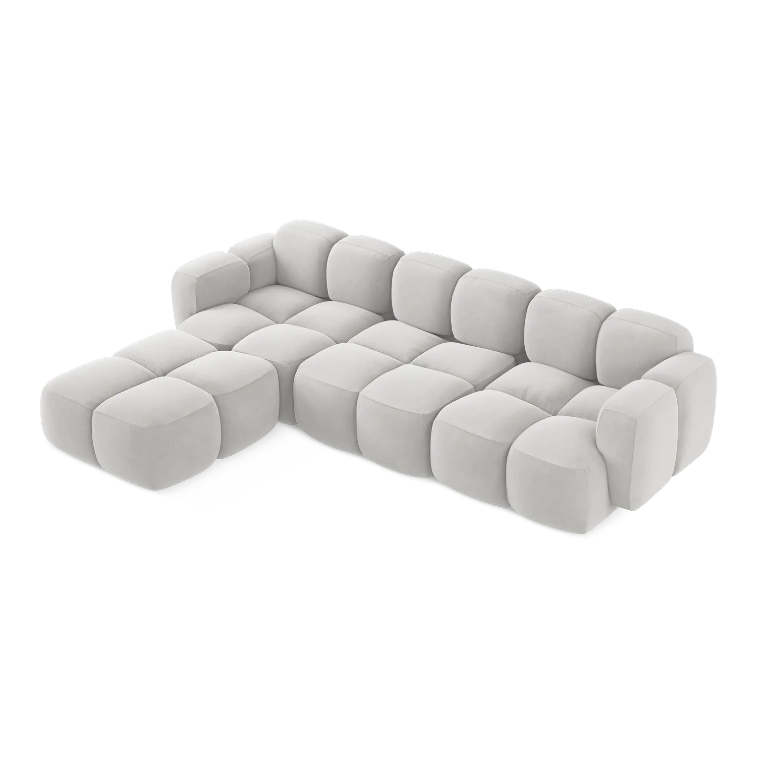 Bluvel - Fabb - Srebrny / Lewy