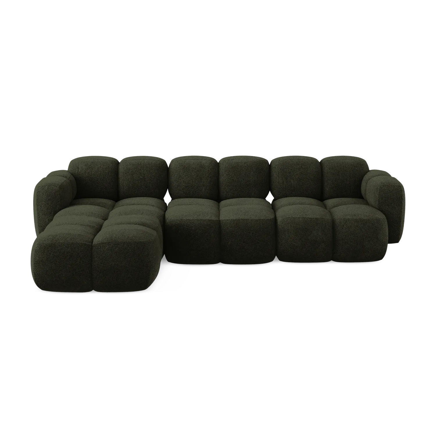 Raven - Fabb - Butelkowa zieleń / Lewy