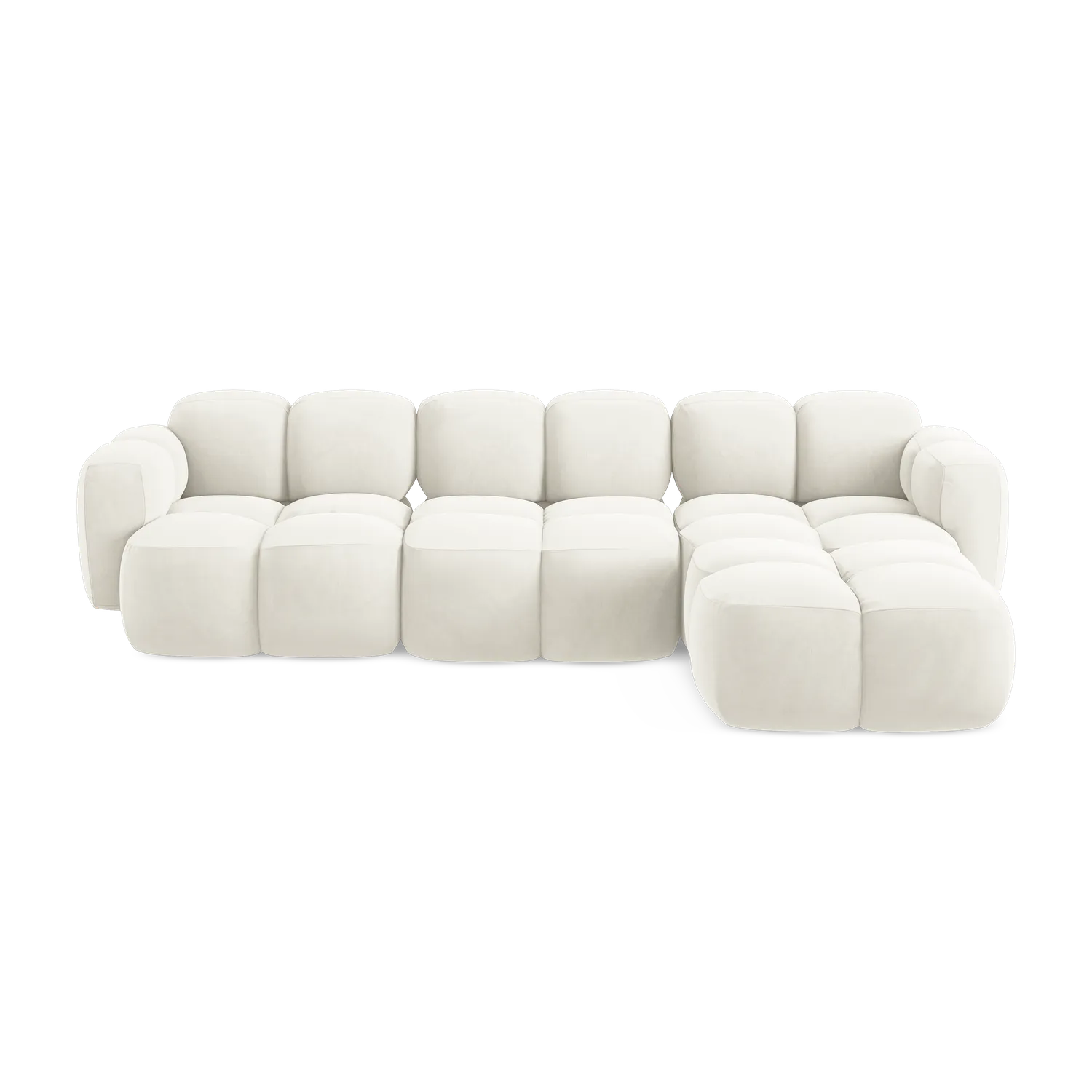 Bluvel - Fabb - Jasny beż / Prawy