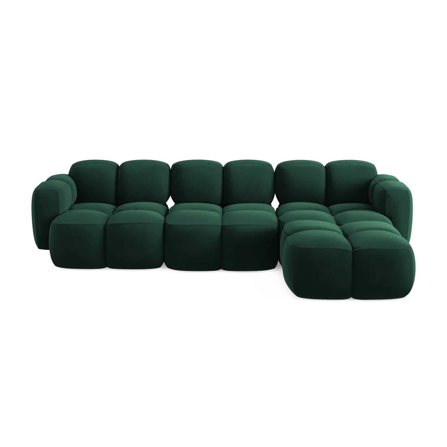 Bluvel - Fabb - Butelkowa zieleń / Prawy