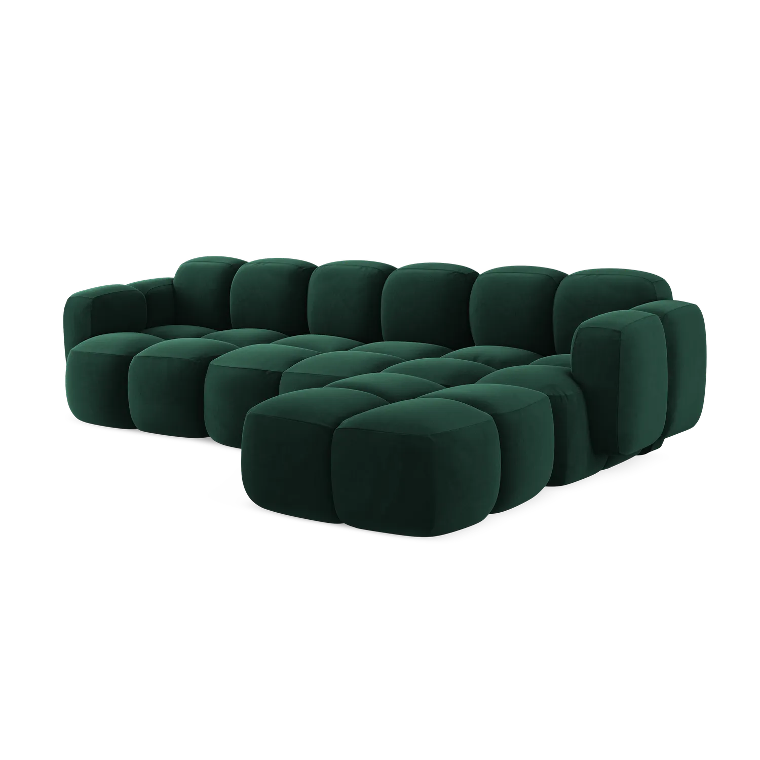 Bluvel - Fabb - Butelkowa zieleń / Prawy