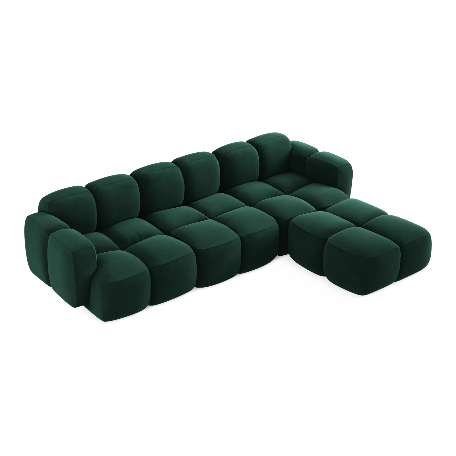 Bluvel - Fabb - Butelkowa zieleń / Prawy