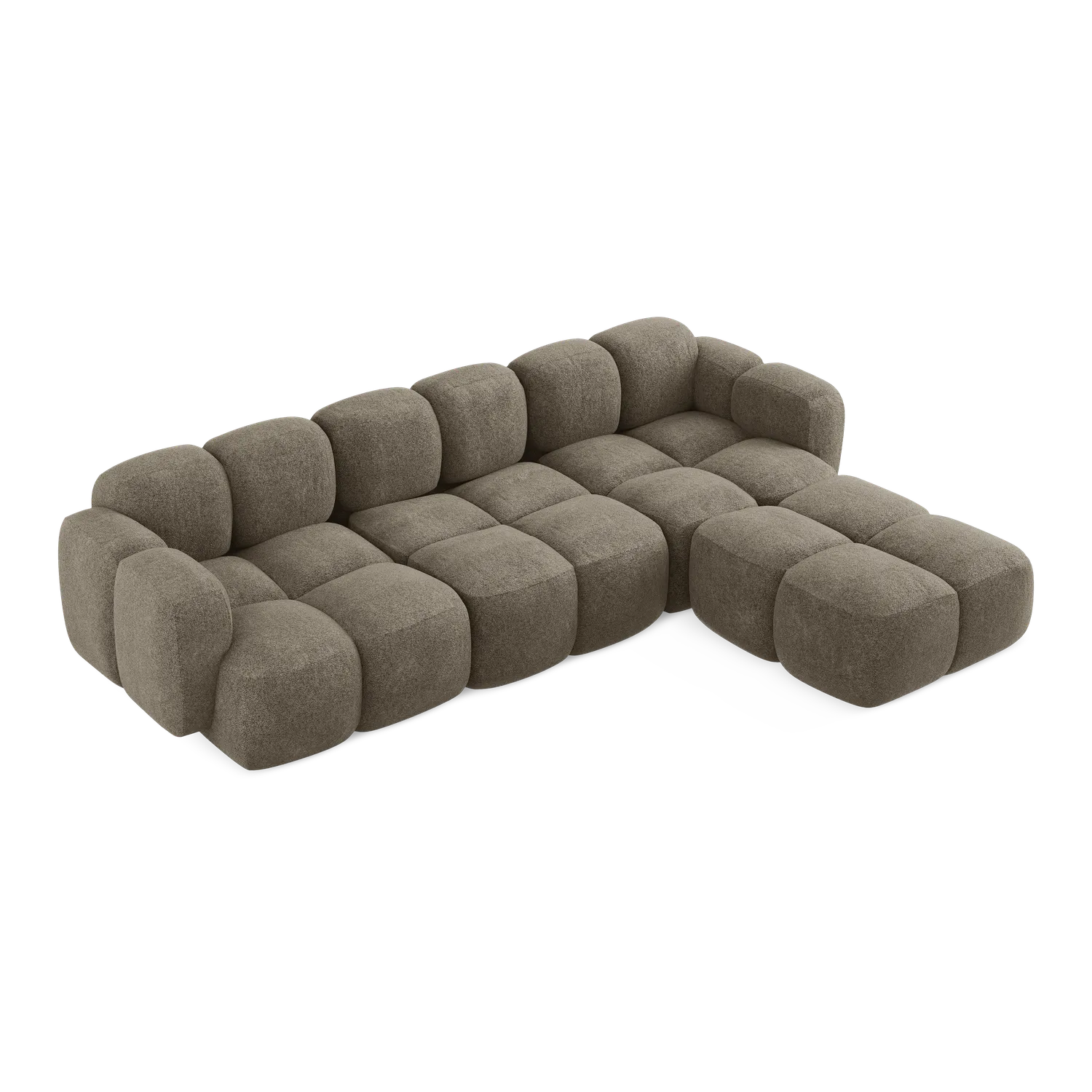 Raven - Fabb - Jasnobrązowy / Prawy