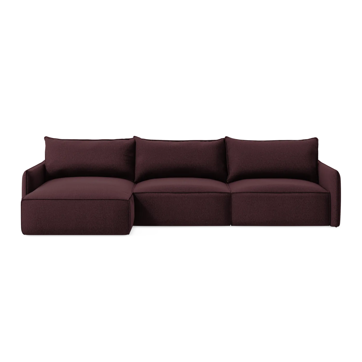 Vena - Pik - Burgundowy / Lewy