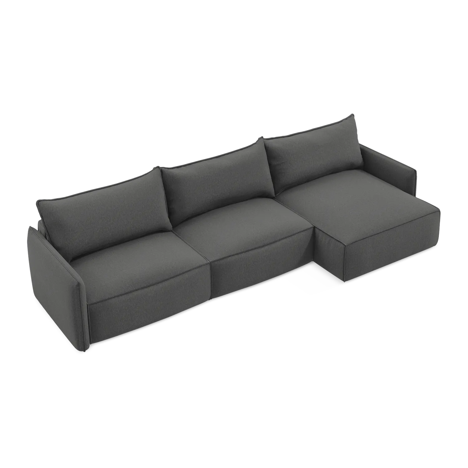 Cloud - Davis - Ciemny szary / Prawy