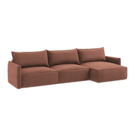 Lotus - Elastron - Terakota / Prawy