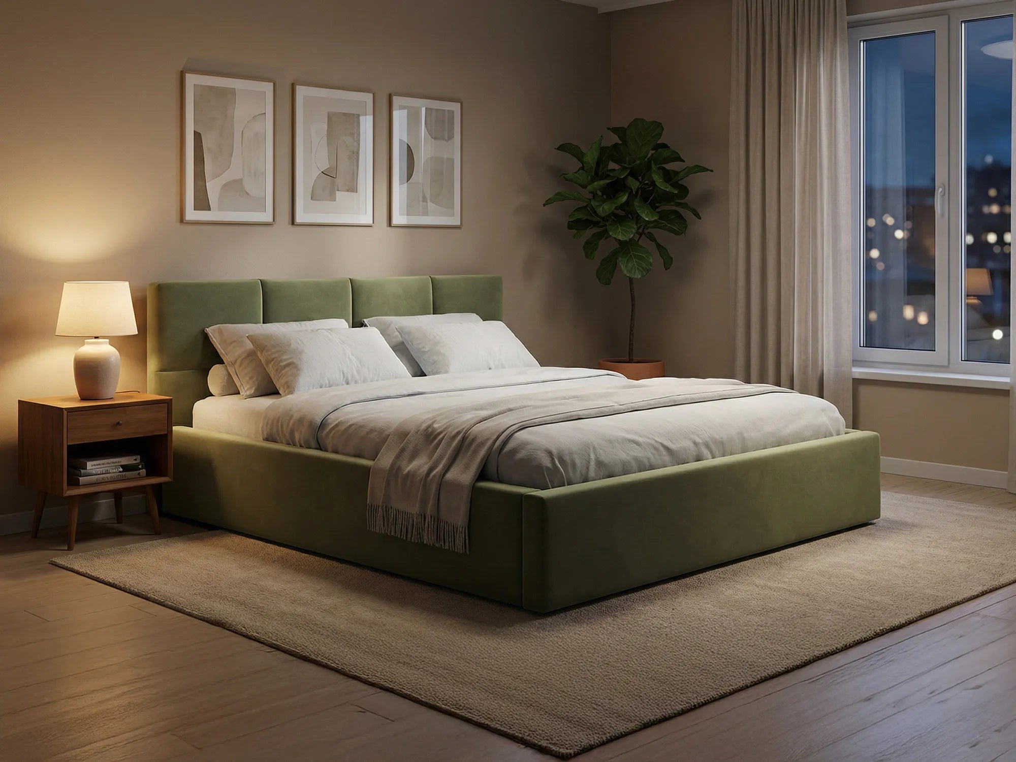 Bluvel - Fabb - Terakota - 160x200