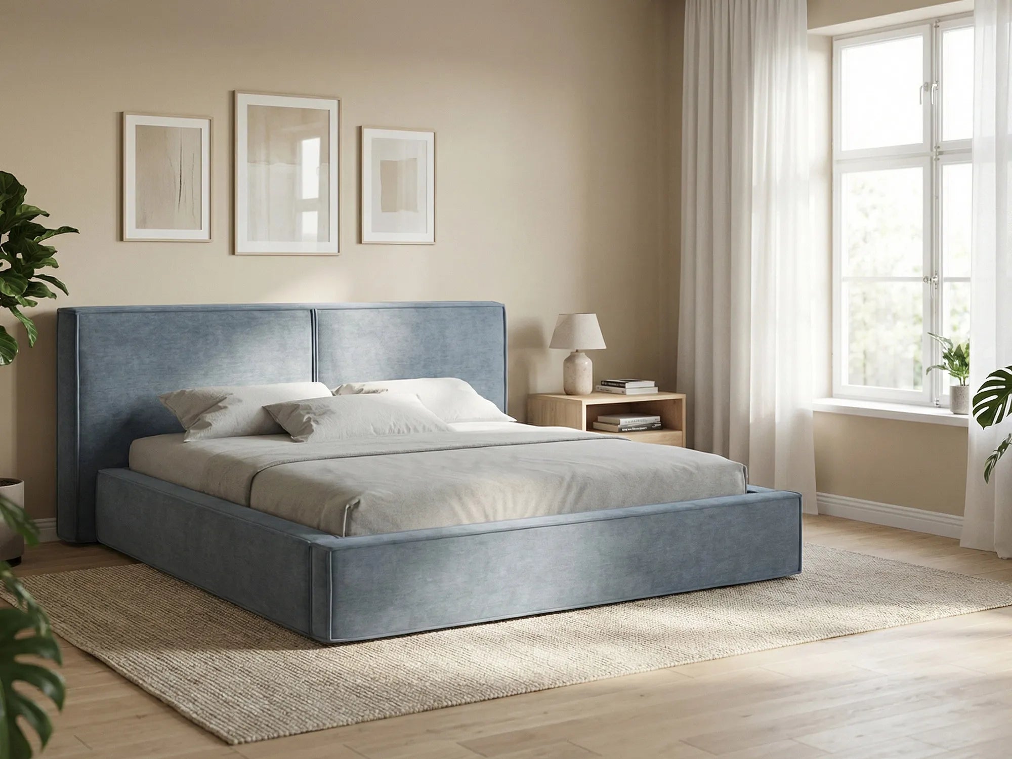 Bluvel - Fabb - Oliwkowy - 160x200