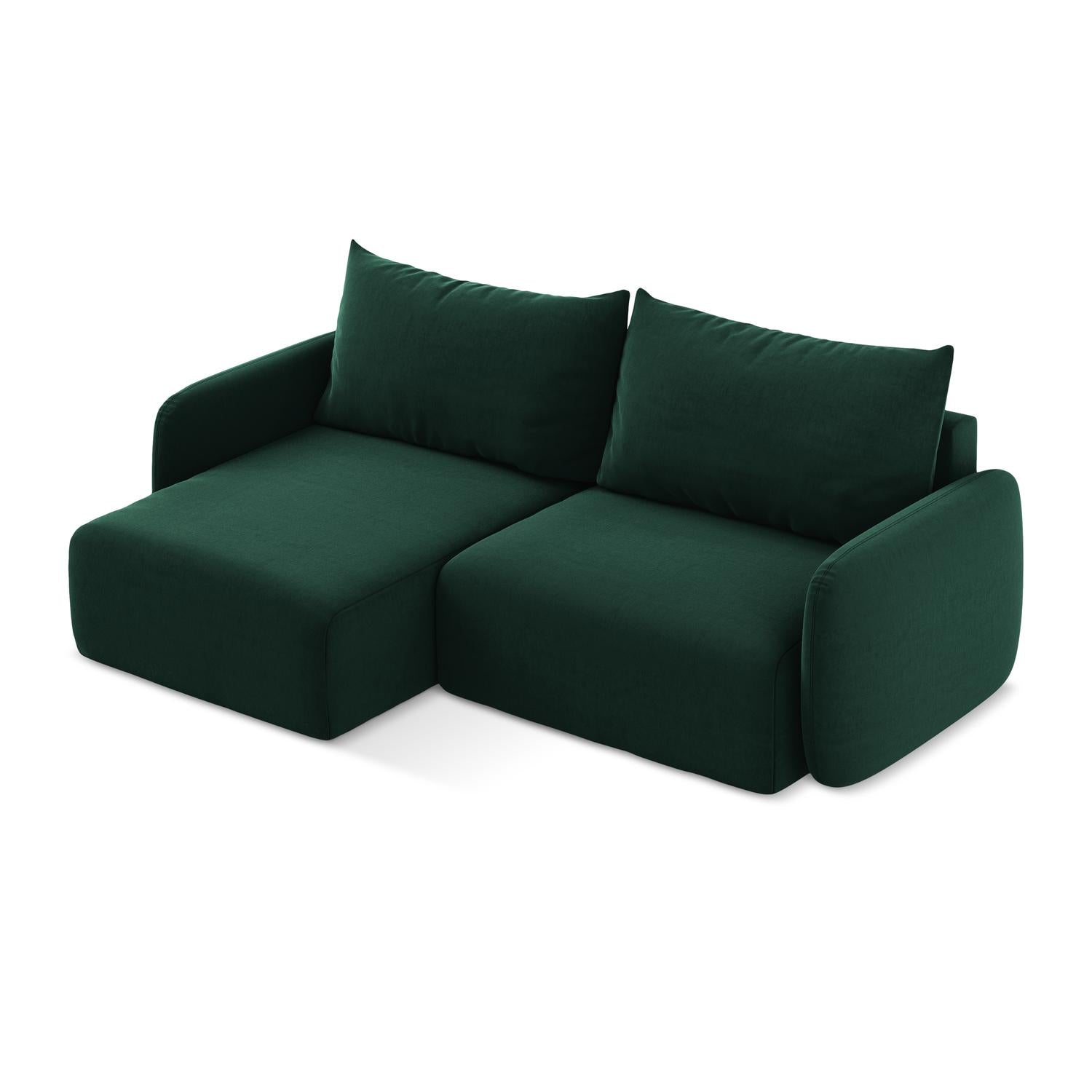 Bluvel - Fabb - Butelkowa zieleń / Lewy